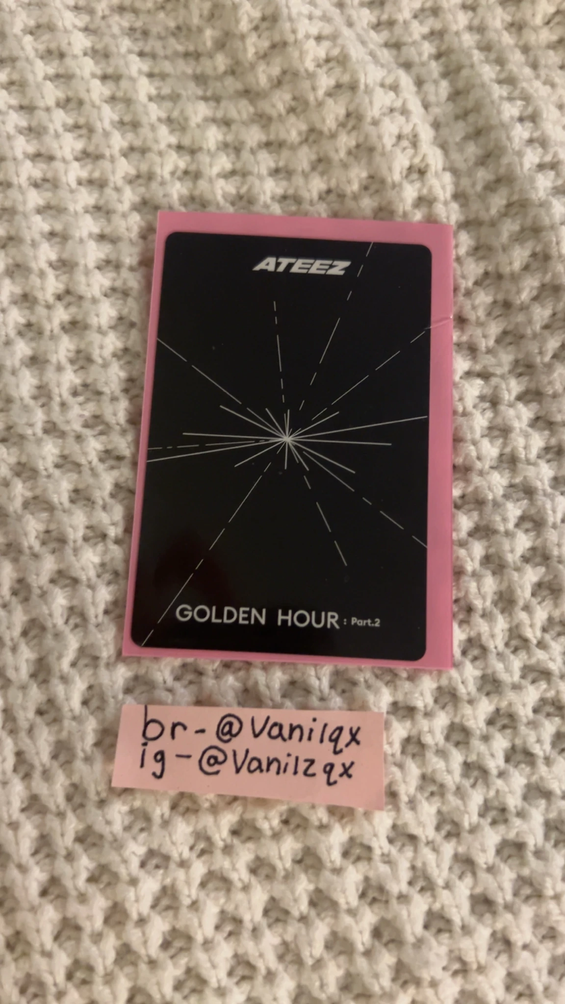 ATEEZ San ATEEZ - San - Golden Hour : Part 2 Album digipack version version 1 listing photo 2