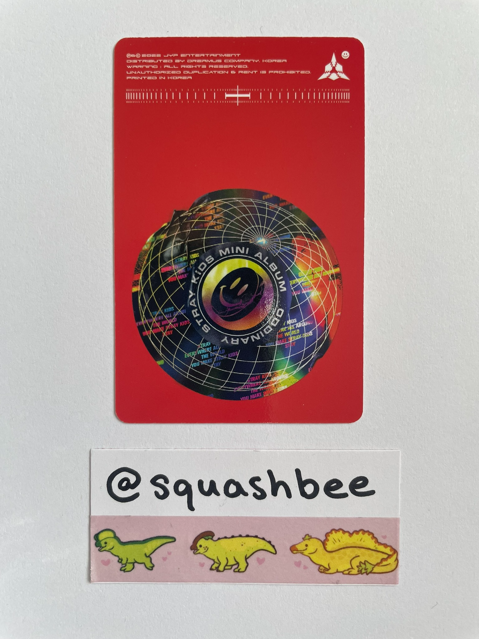 Stray Kids Stray Kids - Lee Know & I.N - Oddinary Album album photocard listing photo 2