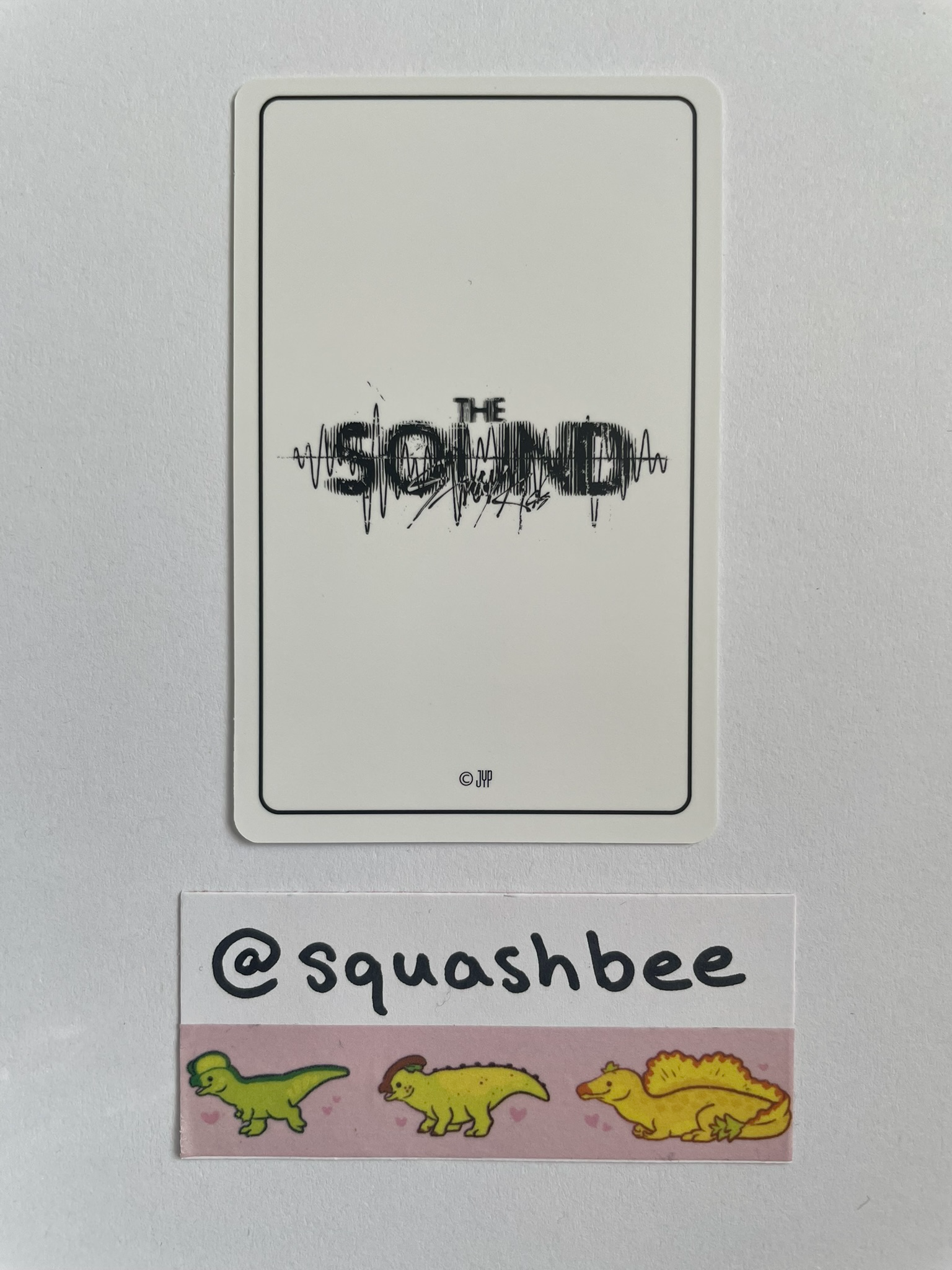 Stray Kids Seungmin Stray Kids - Seungmin - The Sound Album polaroid merch photocard item set A version pop-up white day shibuya109 listing photo 2