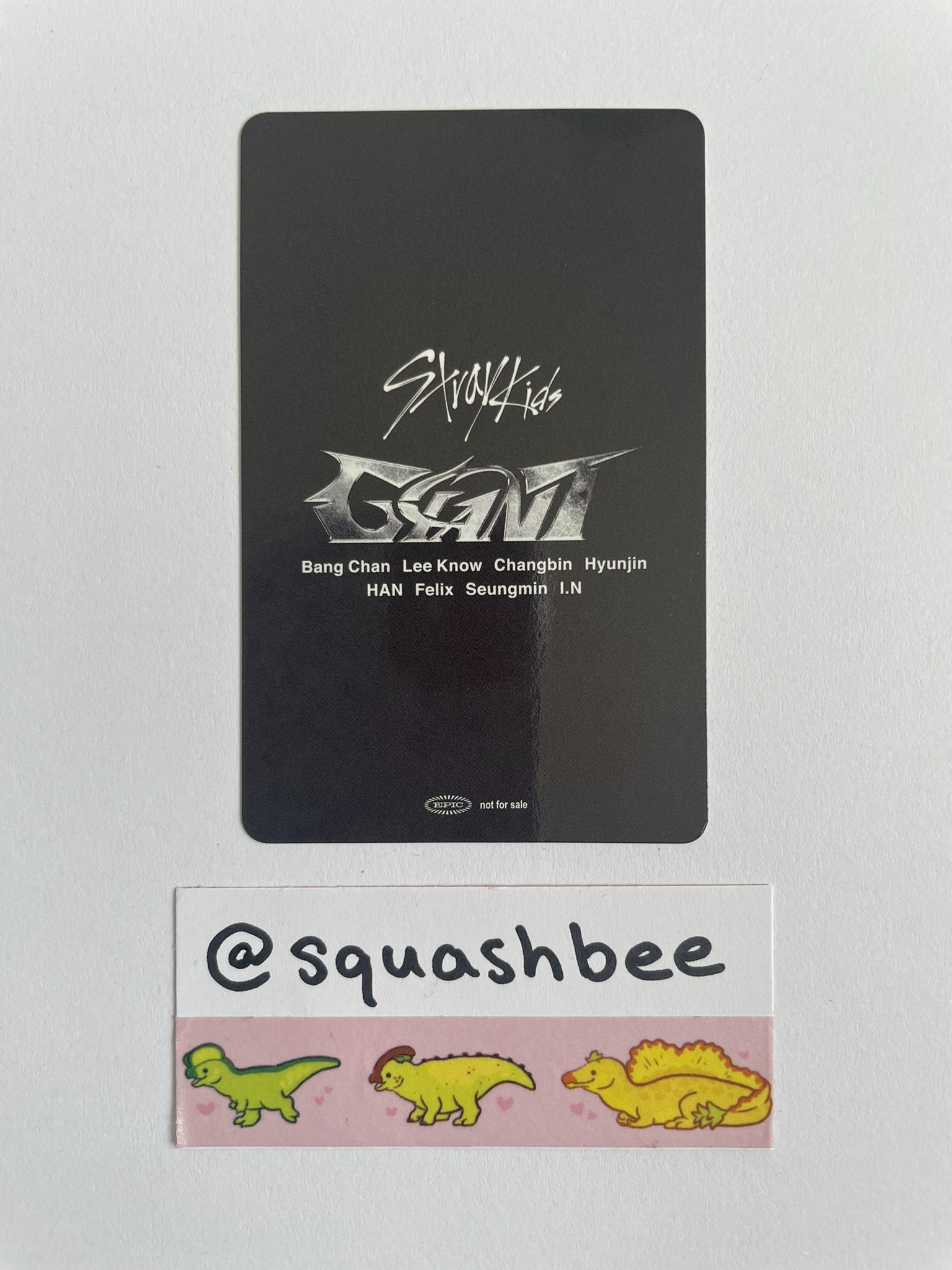 Stray Kids I.N Stray Kids - I.N - DominATE World Tour Event day 2 A version purchase benefit osaka album booth giant listing photo 2