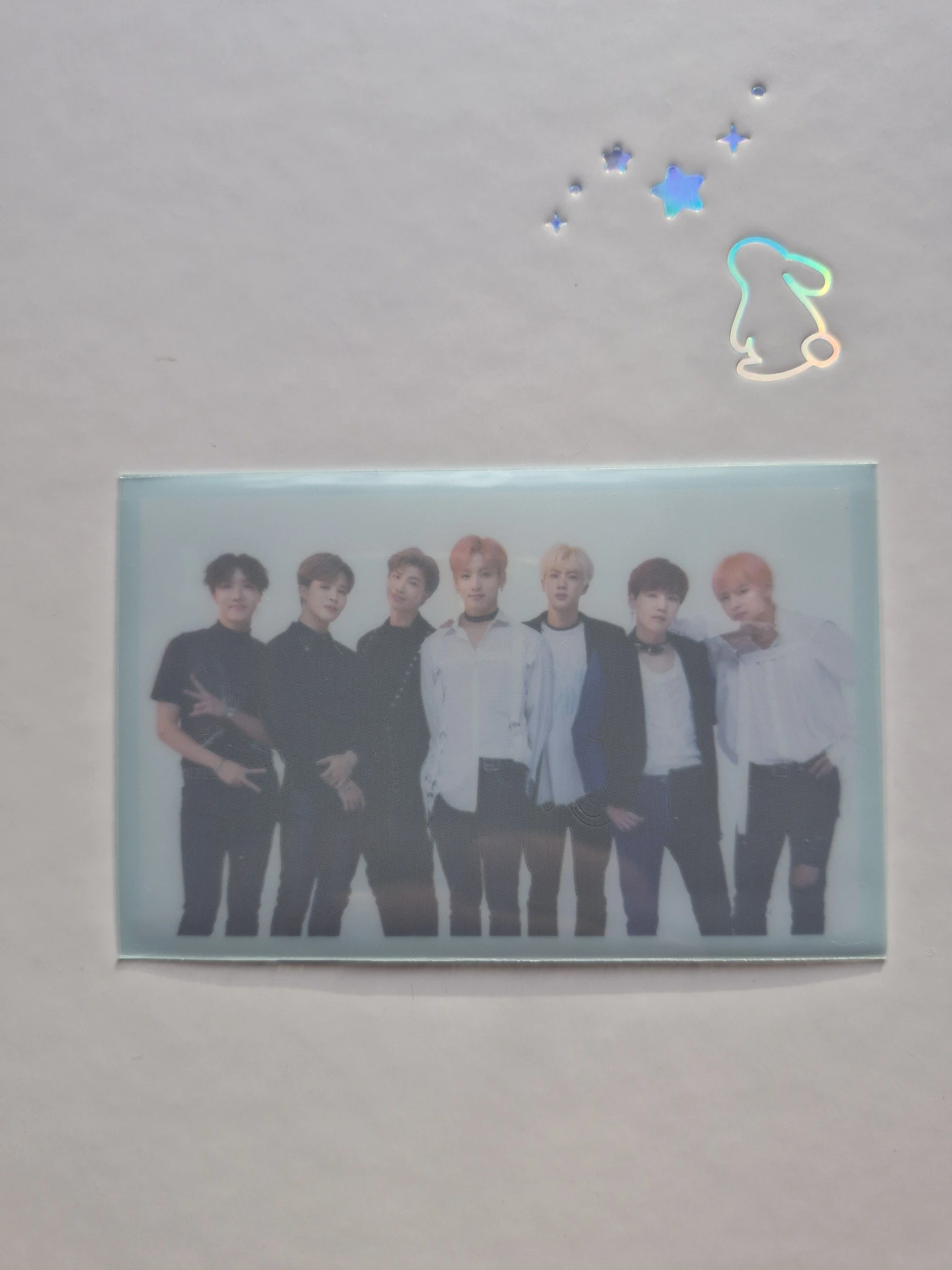 BTS BTS - Fake Love / Airplane Pt. 2 Album japan fanclub pre-order benefit card sleeve listing photo 2