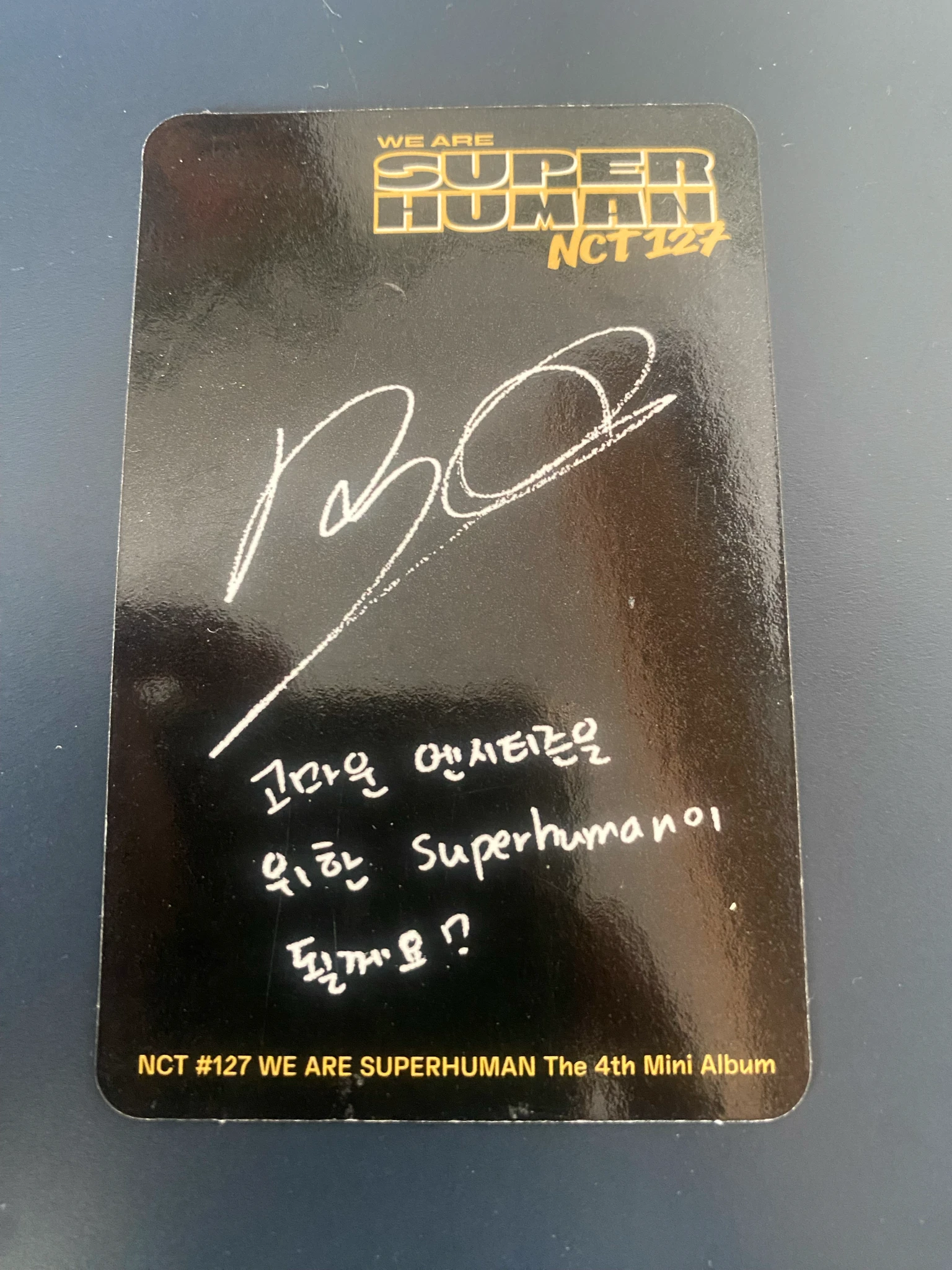NCT 127 Doyoung NCT 127 - Doyoung  - We Are Superhuman Album listing photo 2