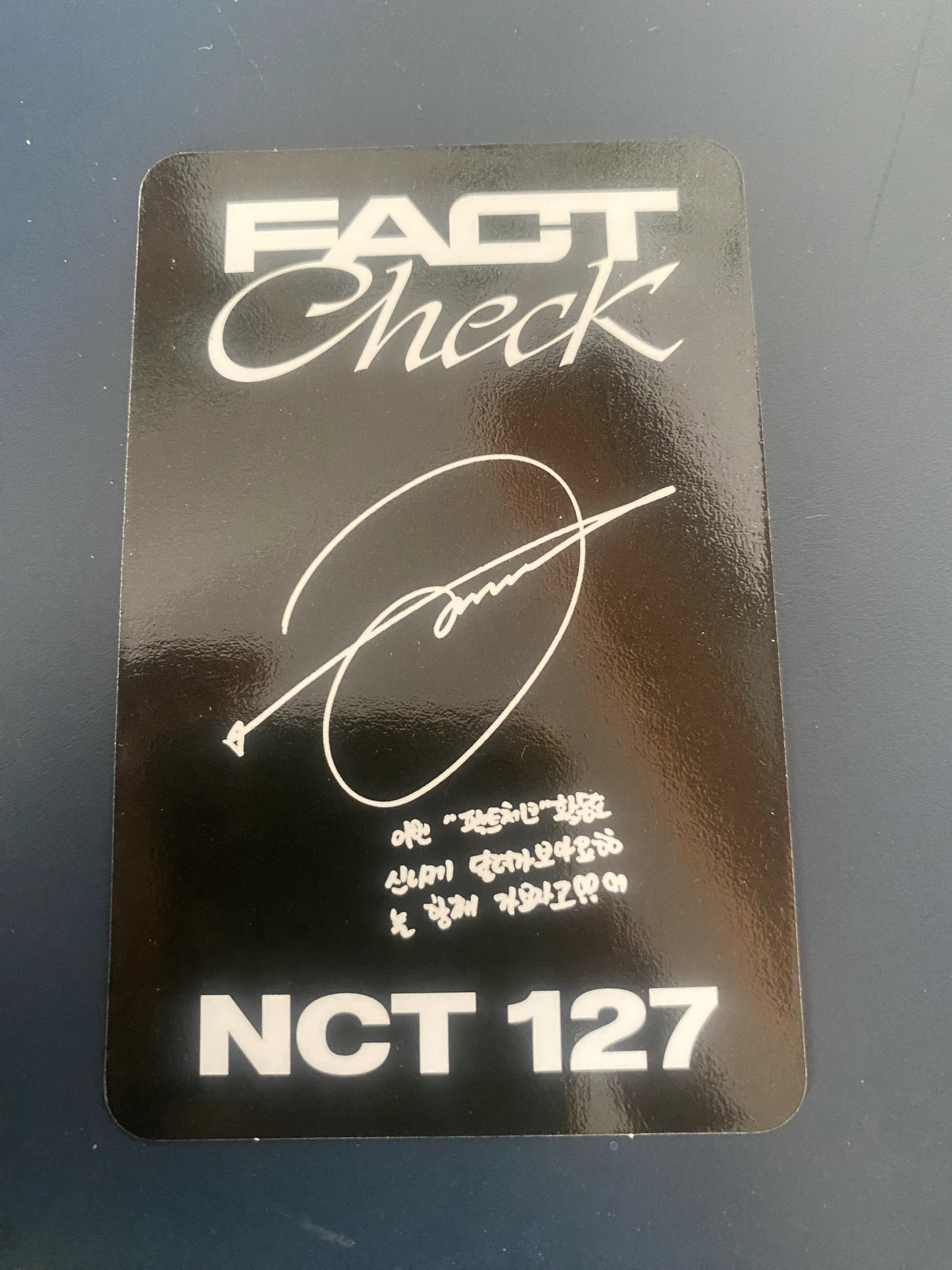 NCT 127 Jungwoo NCT 127 - Jungwoo - Fact Check Album listing photo 2