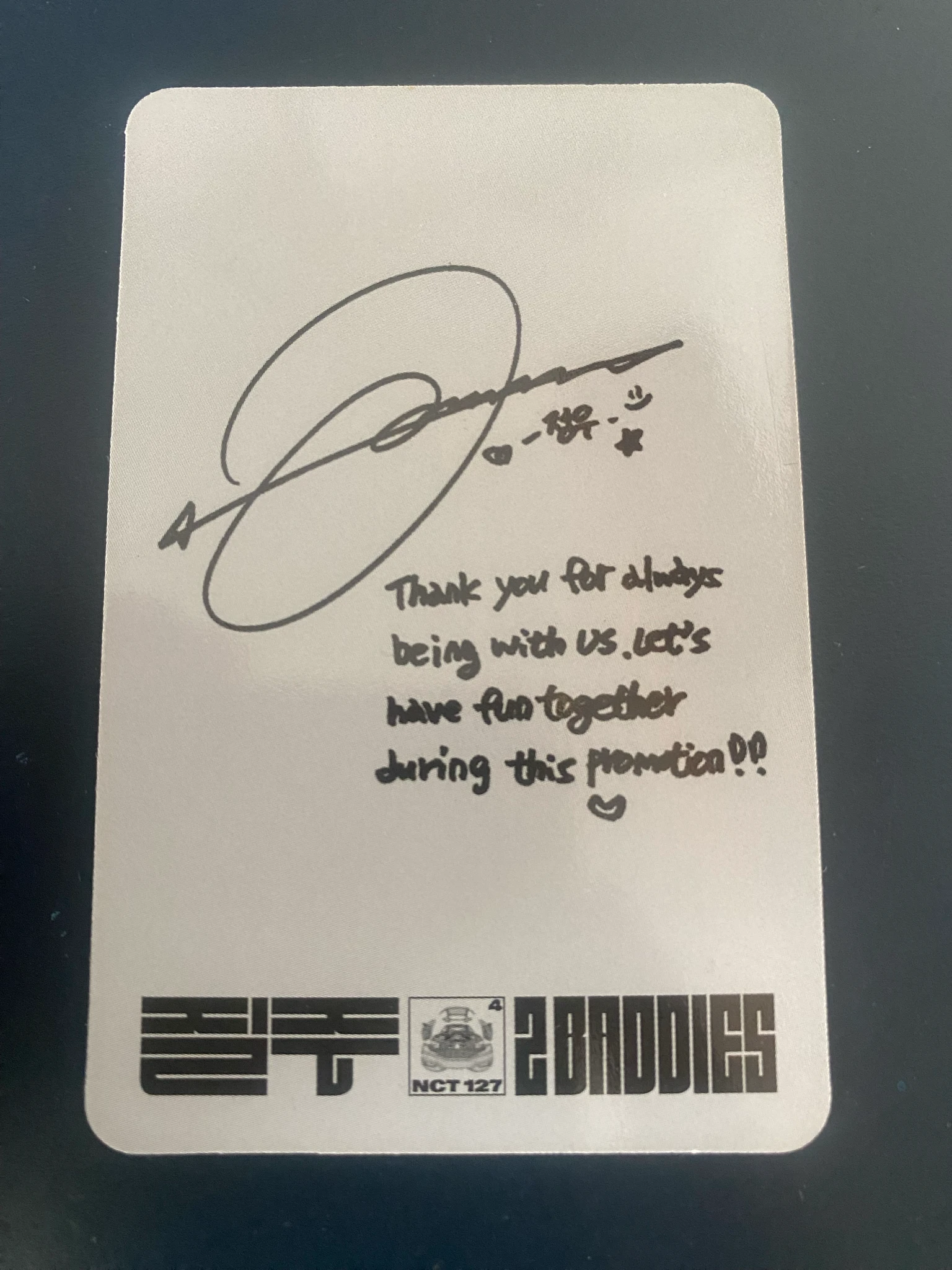 NCT 127 Jungwoo NCT 127 - Jungwoo - 2 Baddies Album listing photo 2