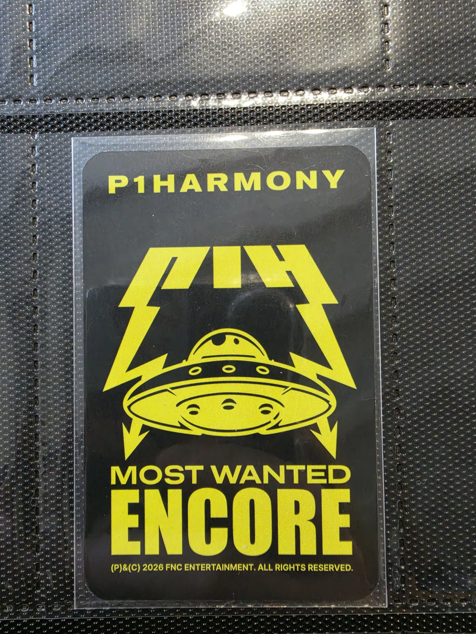 P1Harmony Jongseob P1Harmony - Jongseob - 2025 P1Harmony LIVE TOUR [P1ustage H : MOST WANTED] Event tour merch encore seoul trading card listing photo 2