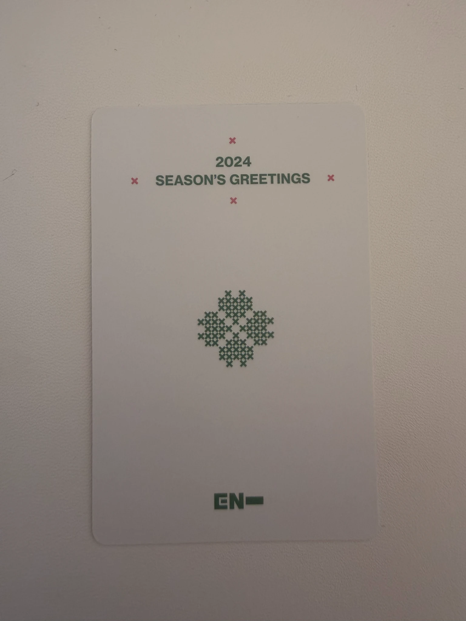 ENHYPEN Sunoo ENHYPEN - Sunoo - 2024 Season's Greetings Other photocard set listing photo 2