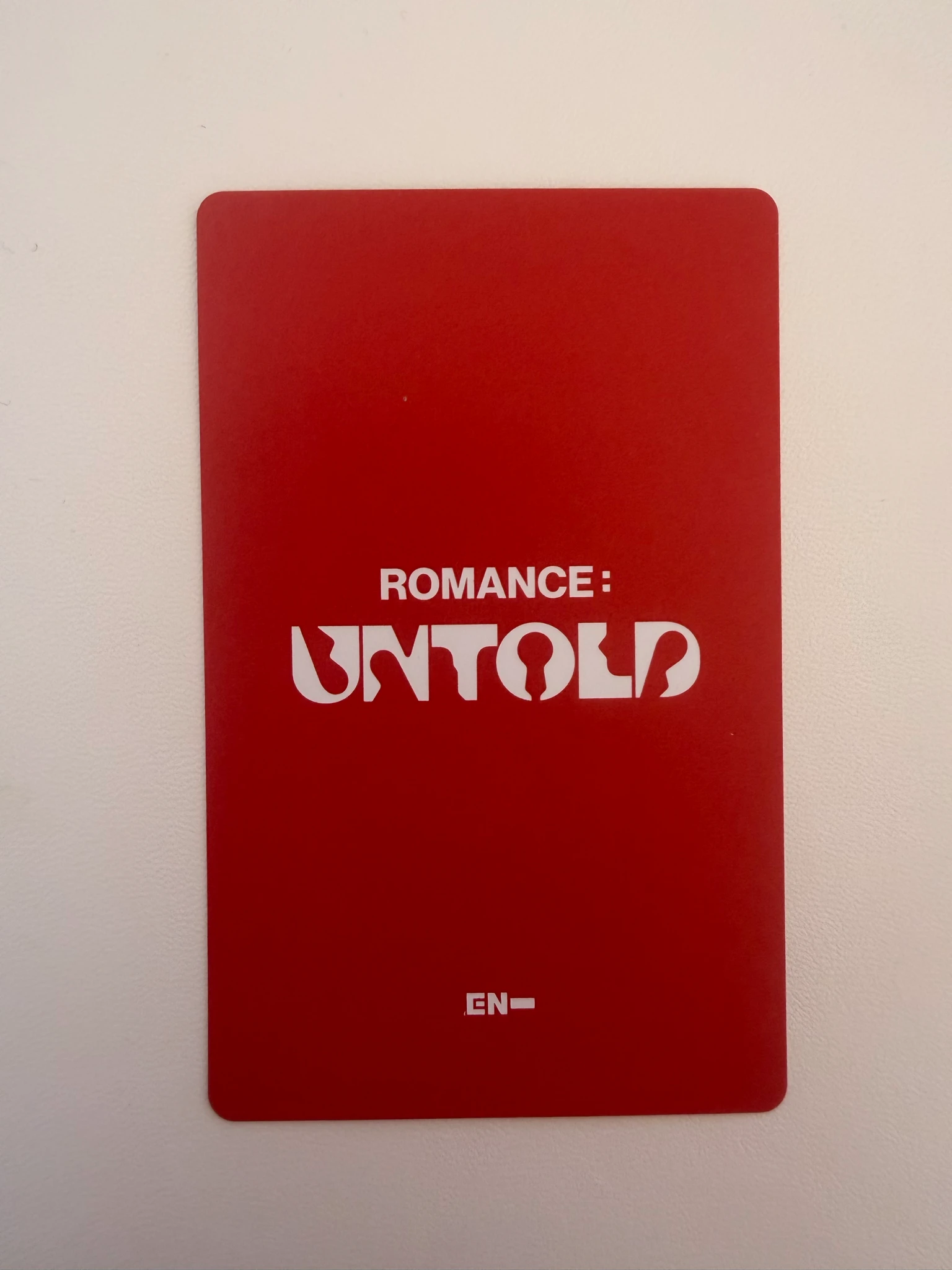 ENHYPEN Ni-ki ENHYPEN - Ni-ki - ROMANCE: UNTOLD Album weverse albums ver. listing photo 2