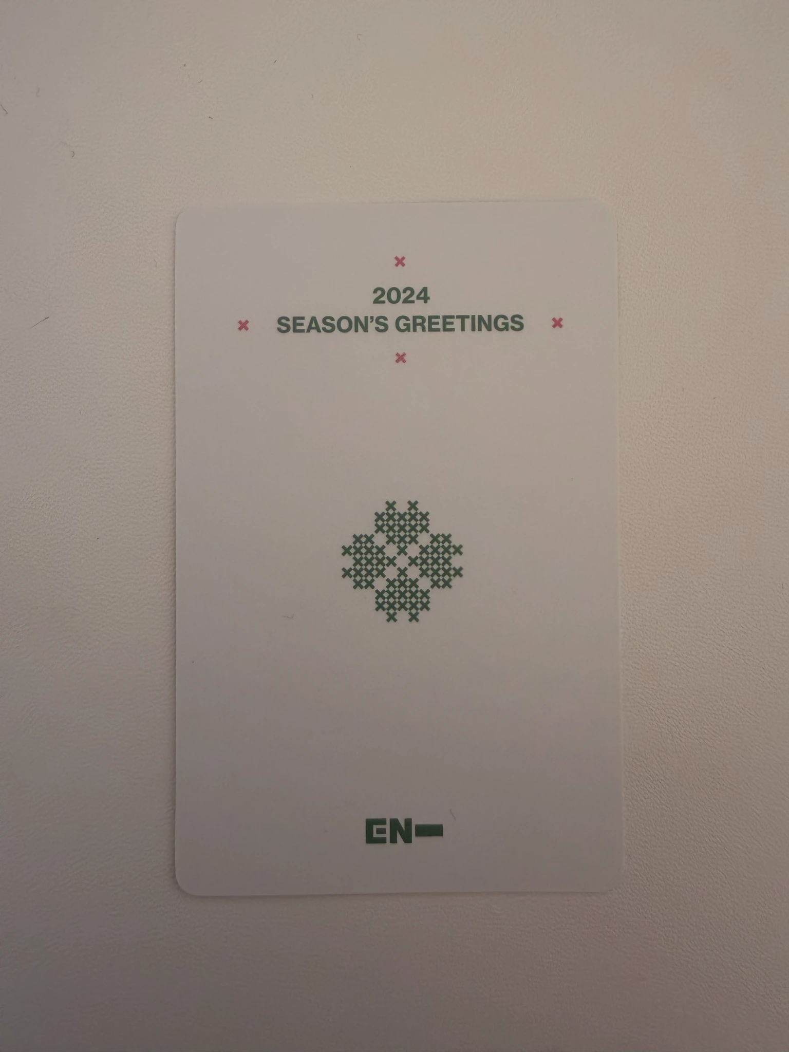 ENHYPEN Ni-ki ENHYPEN - Ni-ki - 2024 Season's Greetings Other photocard set listing photo 2