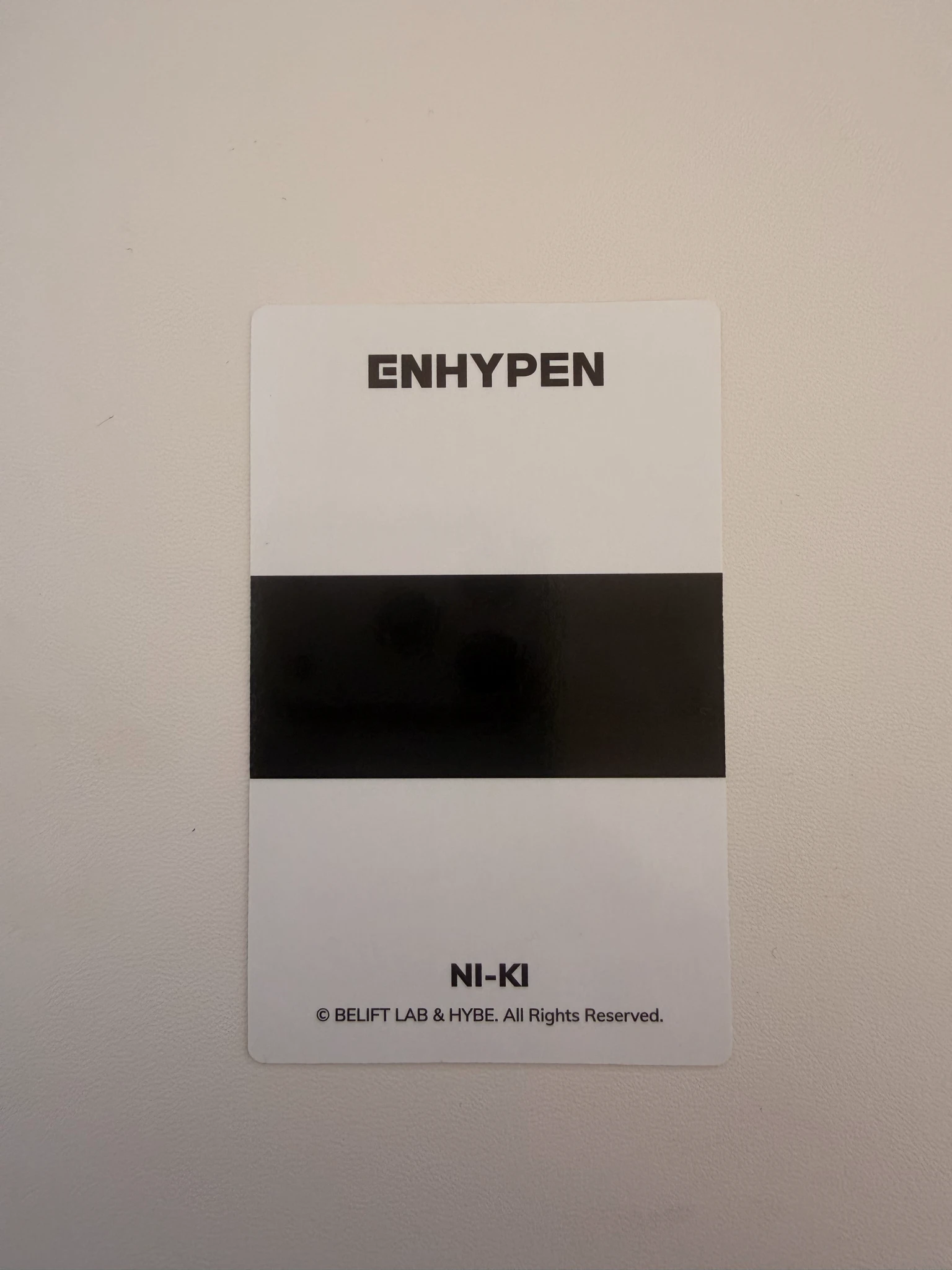 ENHYPEN Ni-ki ENHYPEN - Ni-ki - Official Light Stick Version 1 Other lightstick merch photocard photocard set listing photo 2