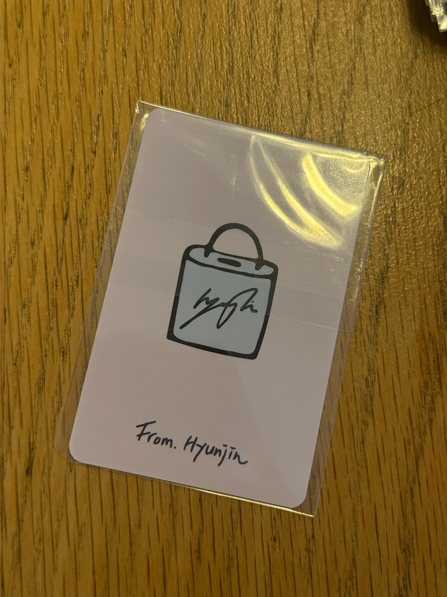 Stray Kids Hyunjin Stray Kids - Hyunjin - dominATE: celebrATE Pop-Up Store Event merch photocard necklace listing photo 2