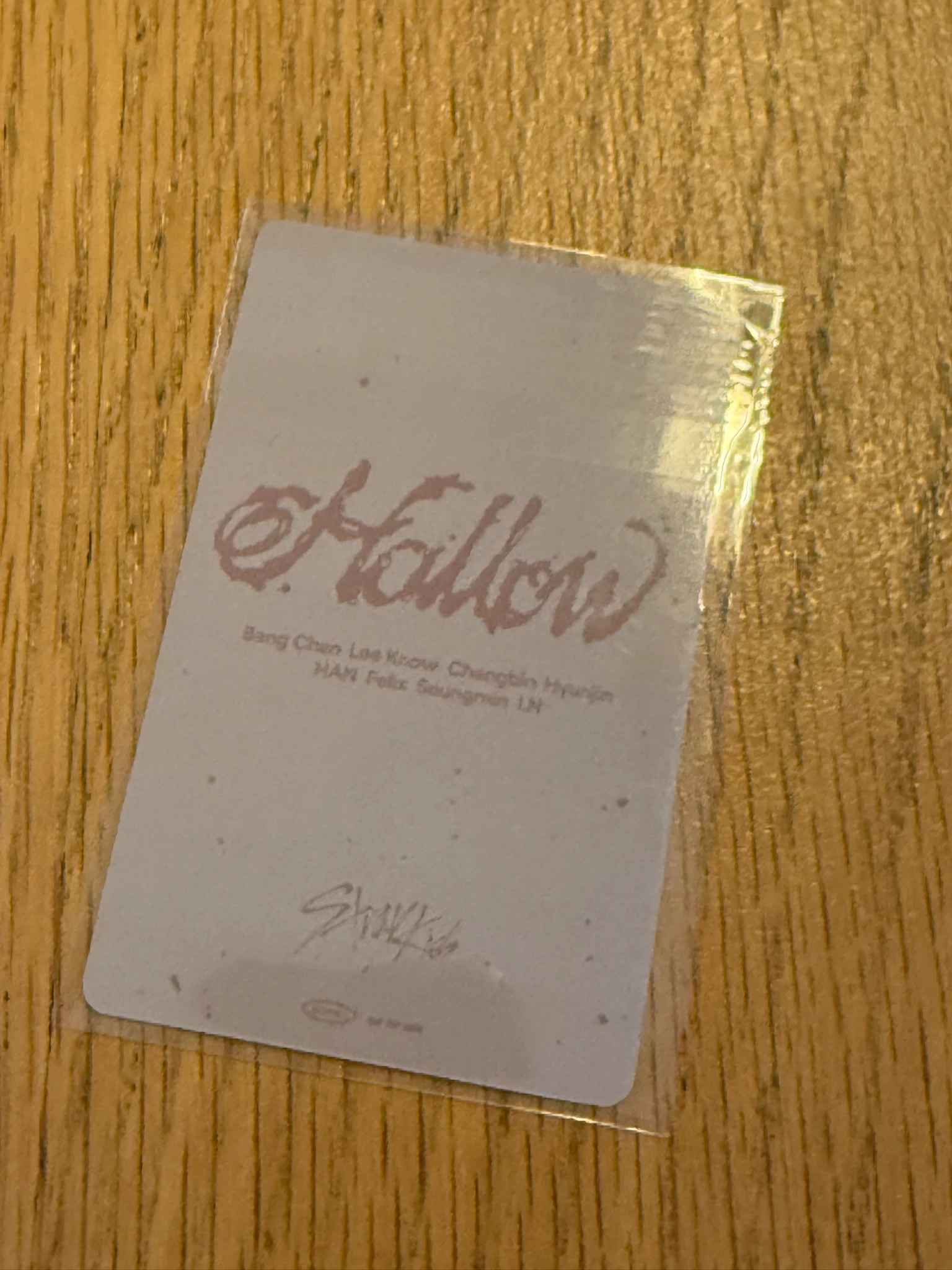 Stray Kids Hyunjin Stray Kids - Hyunjin - Hollow Album sony music japan pob (pre-order benefit) listing photo 2