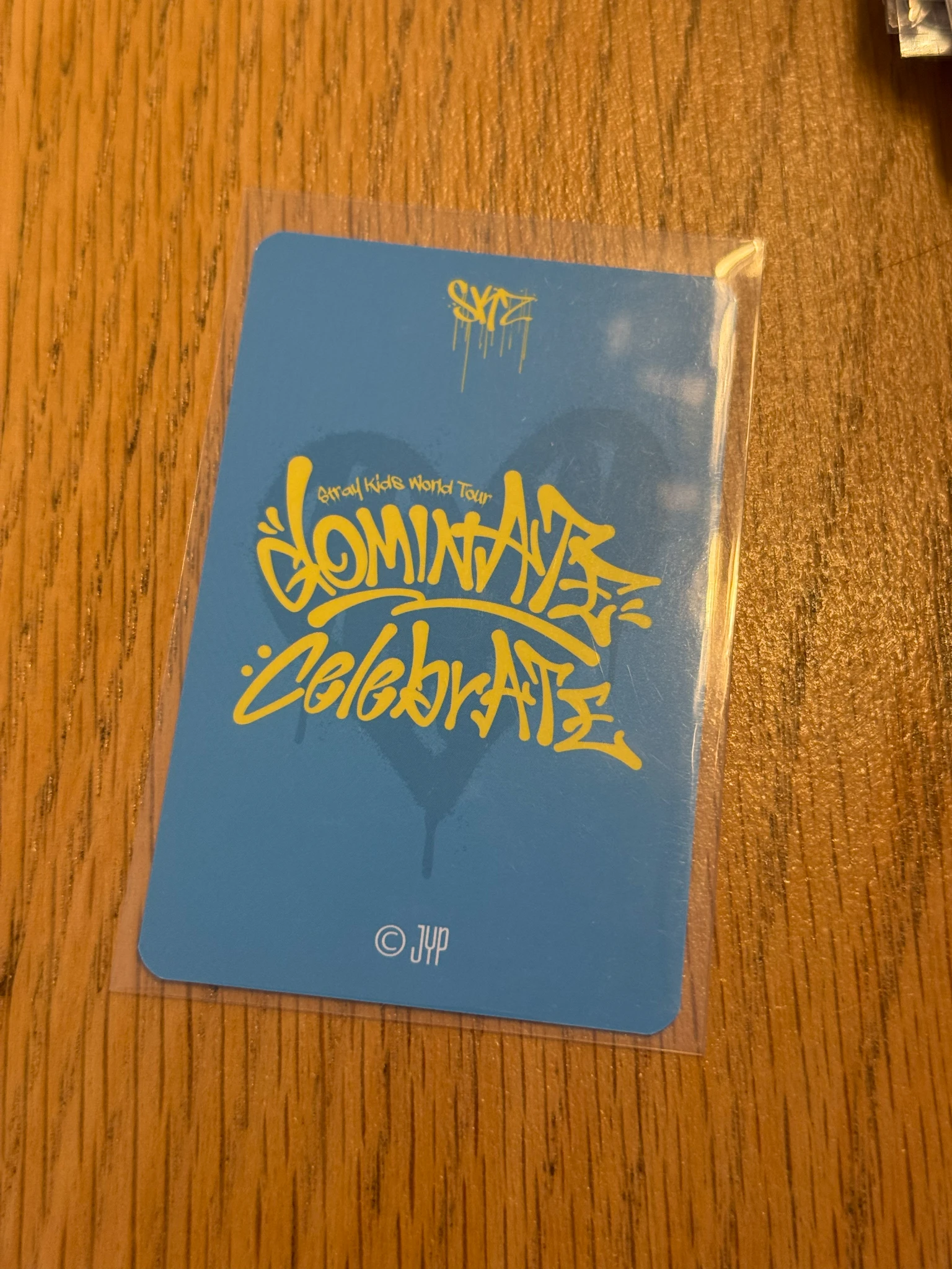 Stray Kids Hyunjin Stray Kids - Hyunjin - dominATE: celebrATE Pop-Up Store Event purchase benefit offline merch photocard venue-limited listing photo 2
