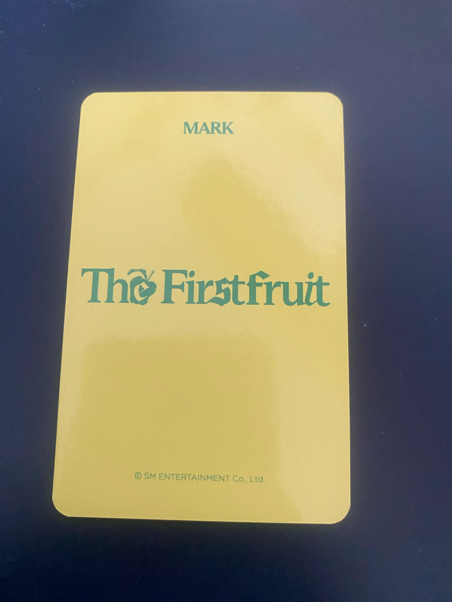 Mark Lee Mark NCT - Mark - The Firstfruit Album makestar lucky draw listing photo 2