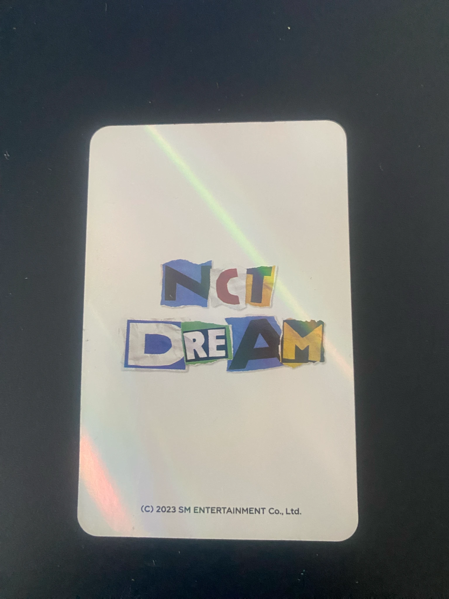 NCT DREAM Mark NCT DREAM - Mark - ISTJ MD Other A version trading card merch photocard special version holographic (hologram) listing photo 2
