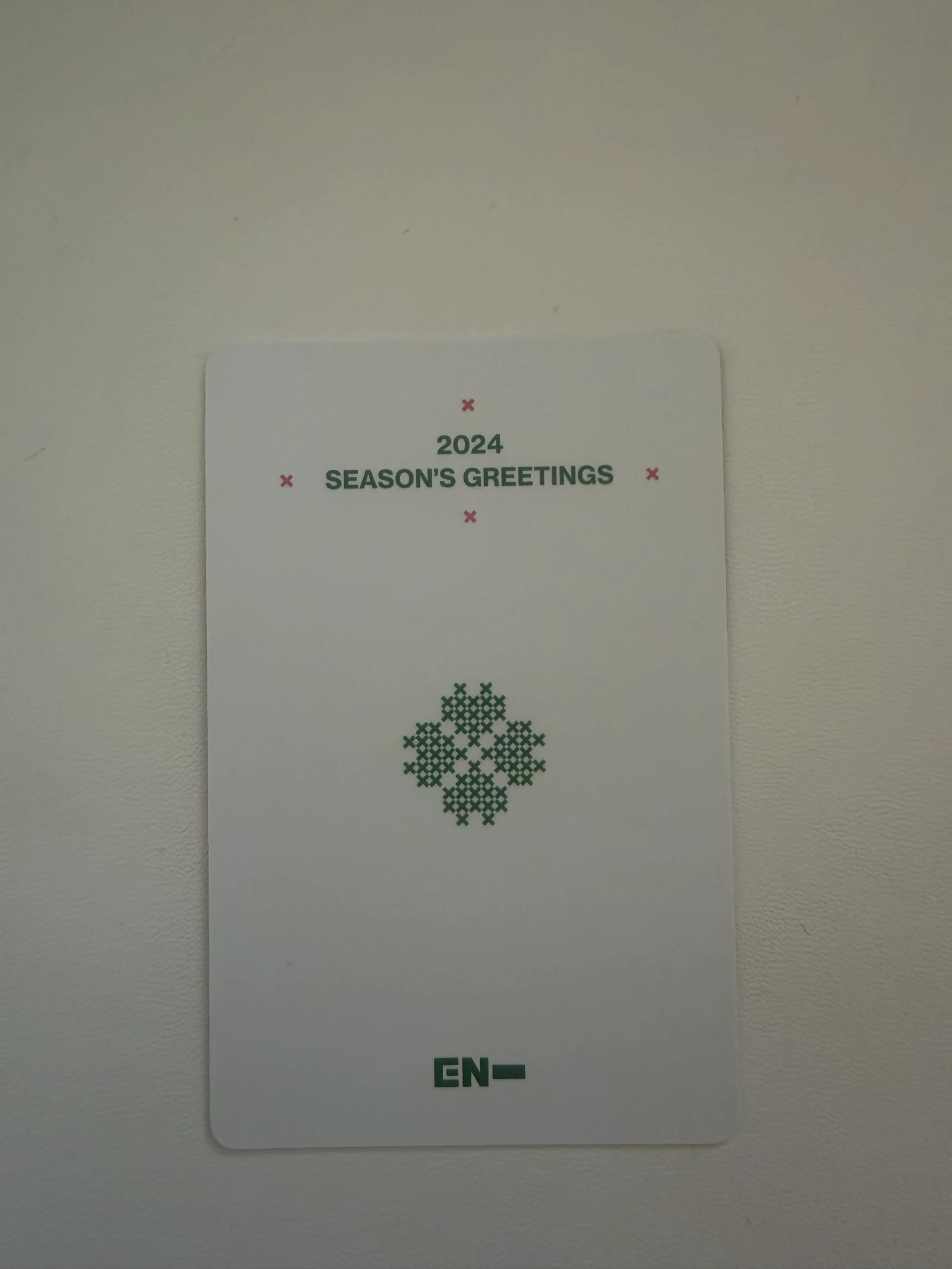ENHYPEN ENHYPEN - Sunoo - 2024 Season's Greetings Other photocard set listing photo 2