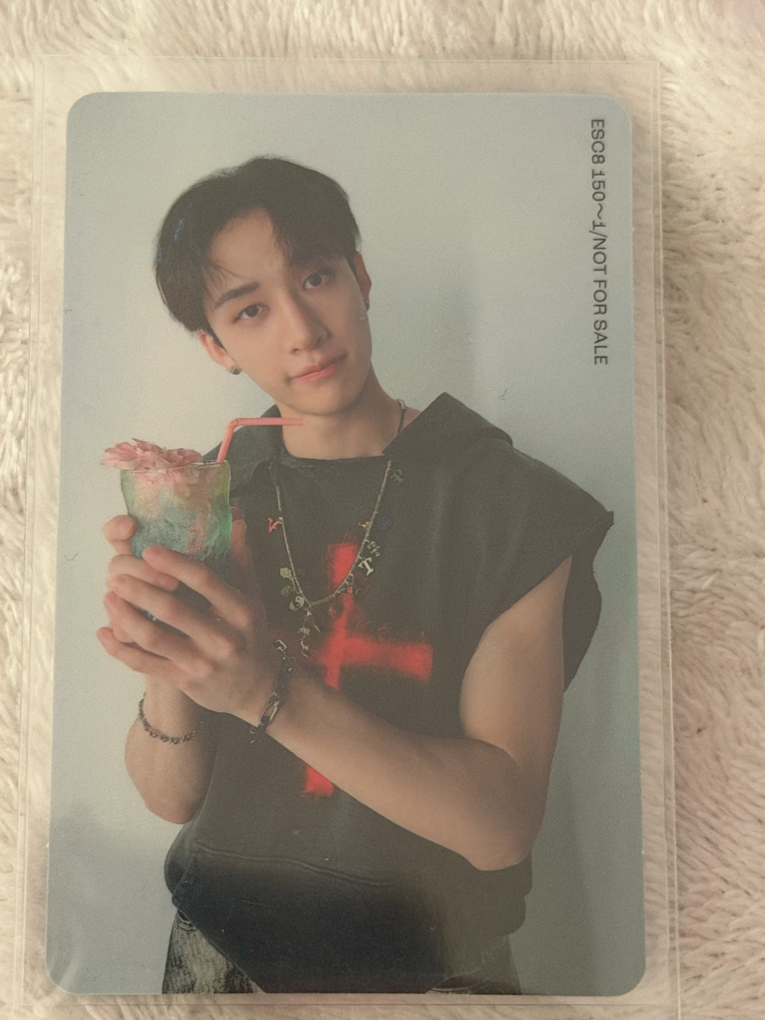 Stray Kids Bang Chan Stray Kids - Bang Chan - Social Path Album album photocard jpfc (japan fanclub) double-sided front side listing photo 2