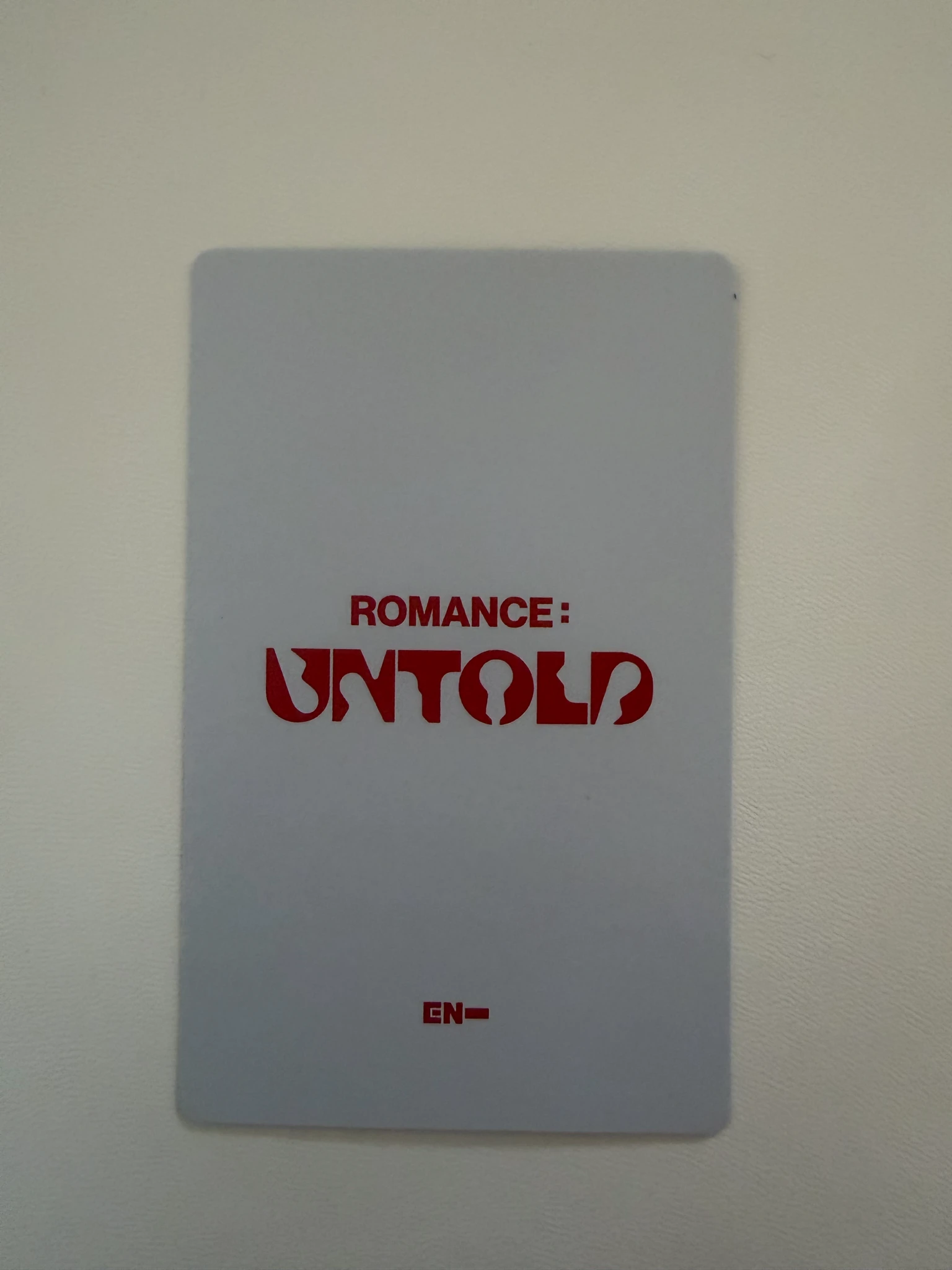 ENHYPEN Jay ENHYPEN - Jay - ROMANCE: UNTOLD Album weverse album version album photocard korean album A version listing photo 2