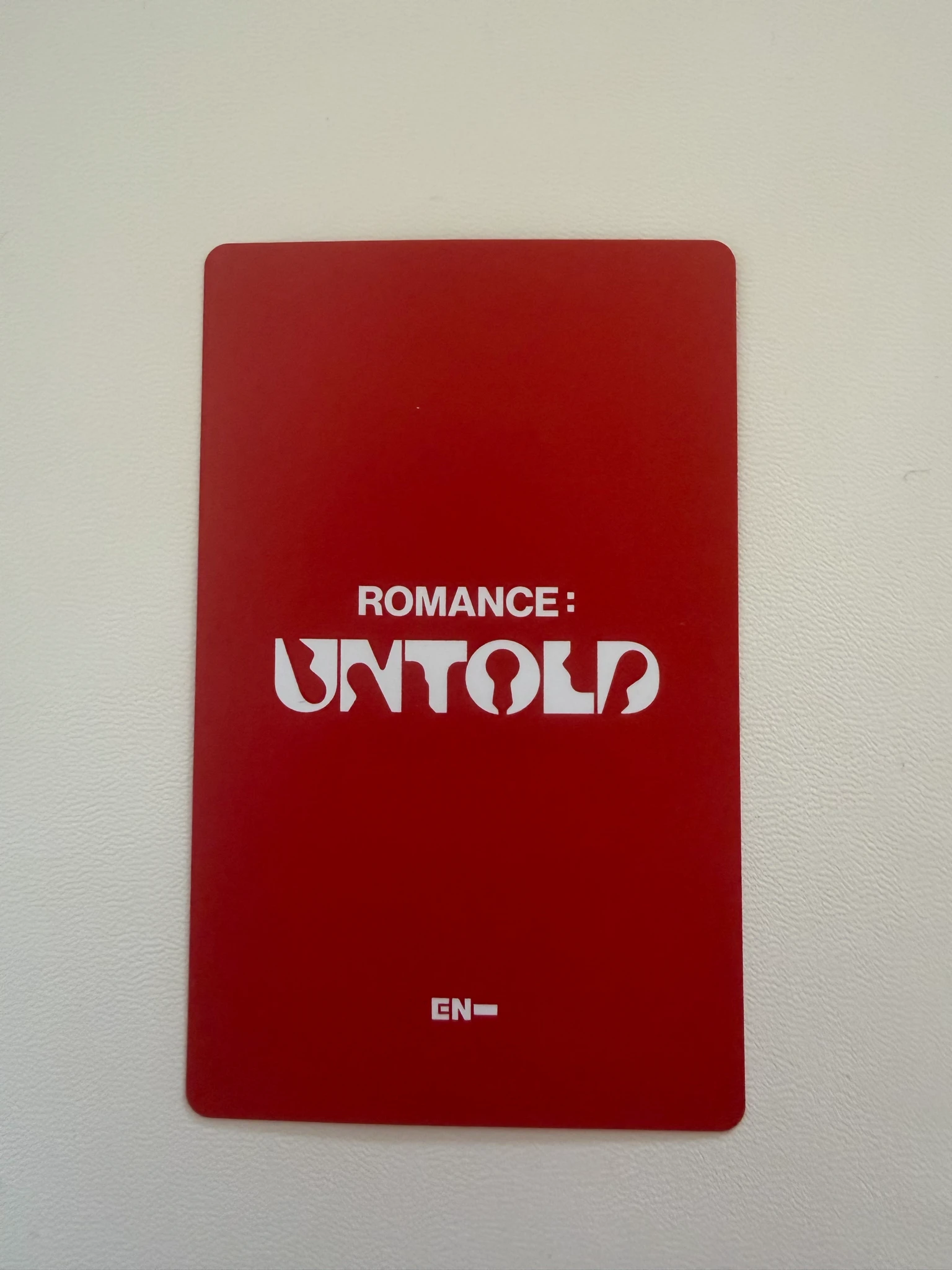 ENHYPEN Jungwon ENHYPEN - Jungwon - ROMANCE: UNTOLD Album weverse albums ver. listing photo 2