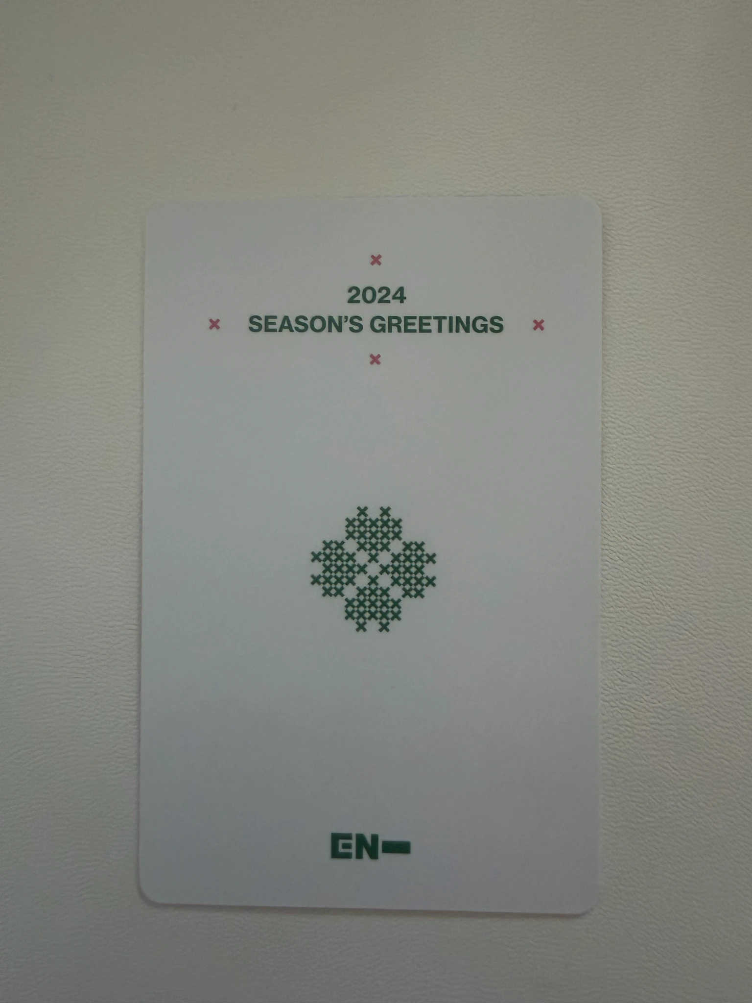 ENHYPEN Jungwon ENHYPEN - Jungwon - 2024 Season's Greetings Other photocard set listing photo 2