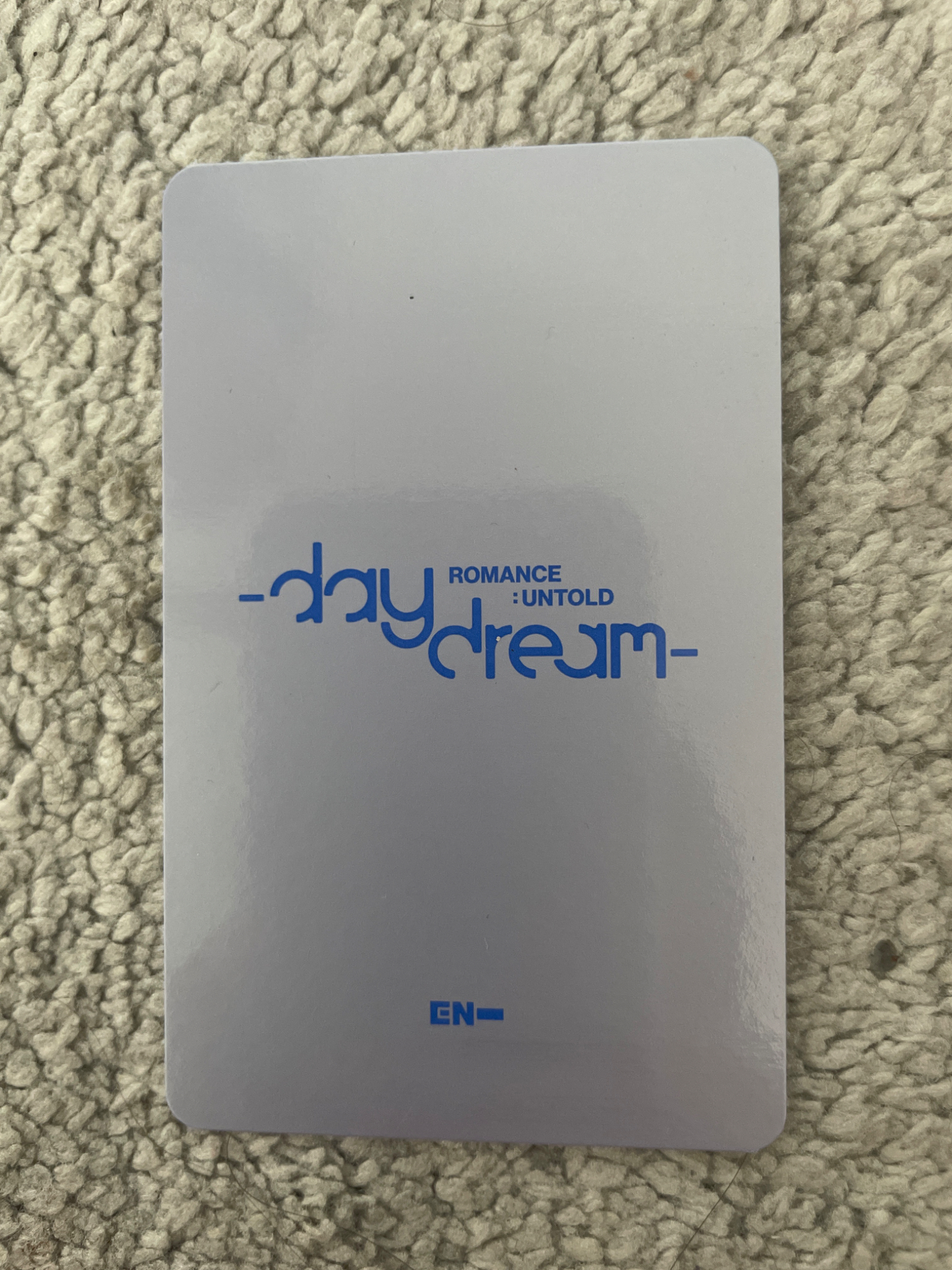 ENHYPEN Ni-ki ENHYPEN - Ni-ki - ROMANCE: UNTOLD-DAYDREAM- Album white midnight version album photocard listing photo 2