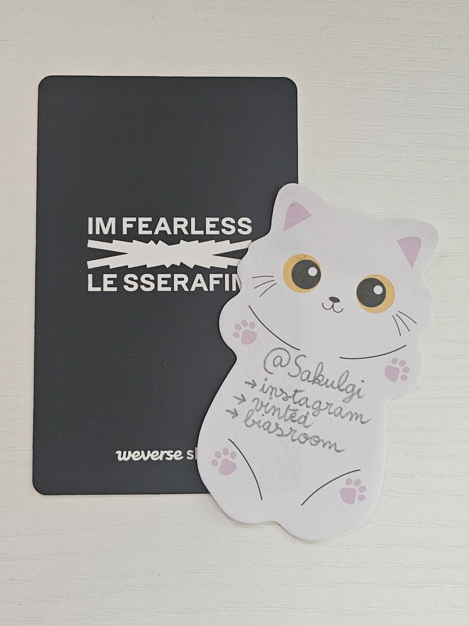LE SSERAFIM Sakura LE SSERAFIM - Sakura - FEARLESS Album pre-order benefit weverse global listing photo 2