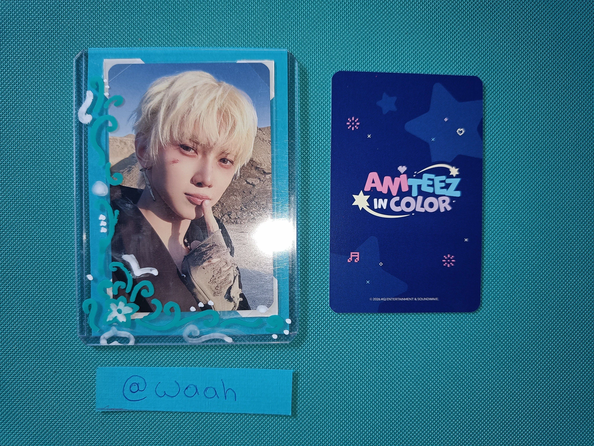 ATEEZ Jongho ATEEZ - Jongho - ANITEEZ IN COLOR Other trading card version 1 listing photo 2