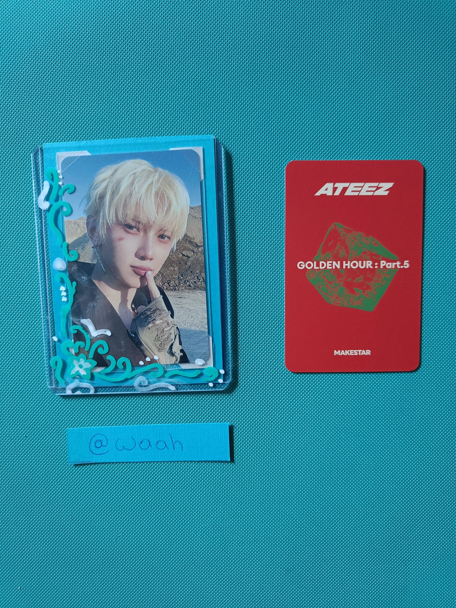 ATEEZ Mingi ATEEZ - Mingi - GOLDEN HOUR : Part.5 Album makestar poca album fansign video call (fancall) listing photo 2