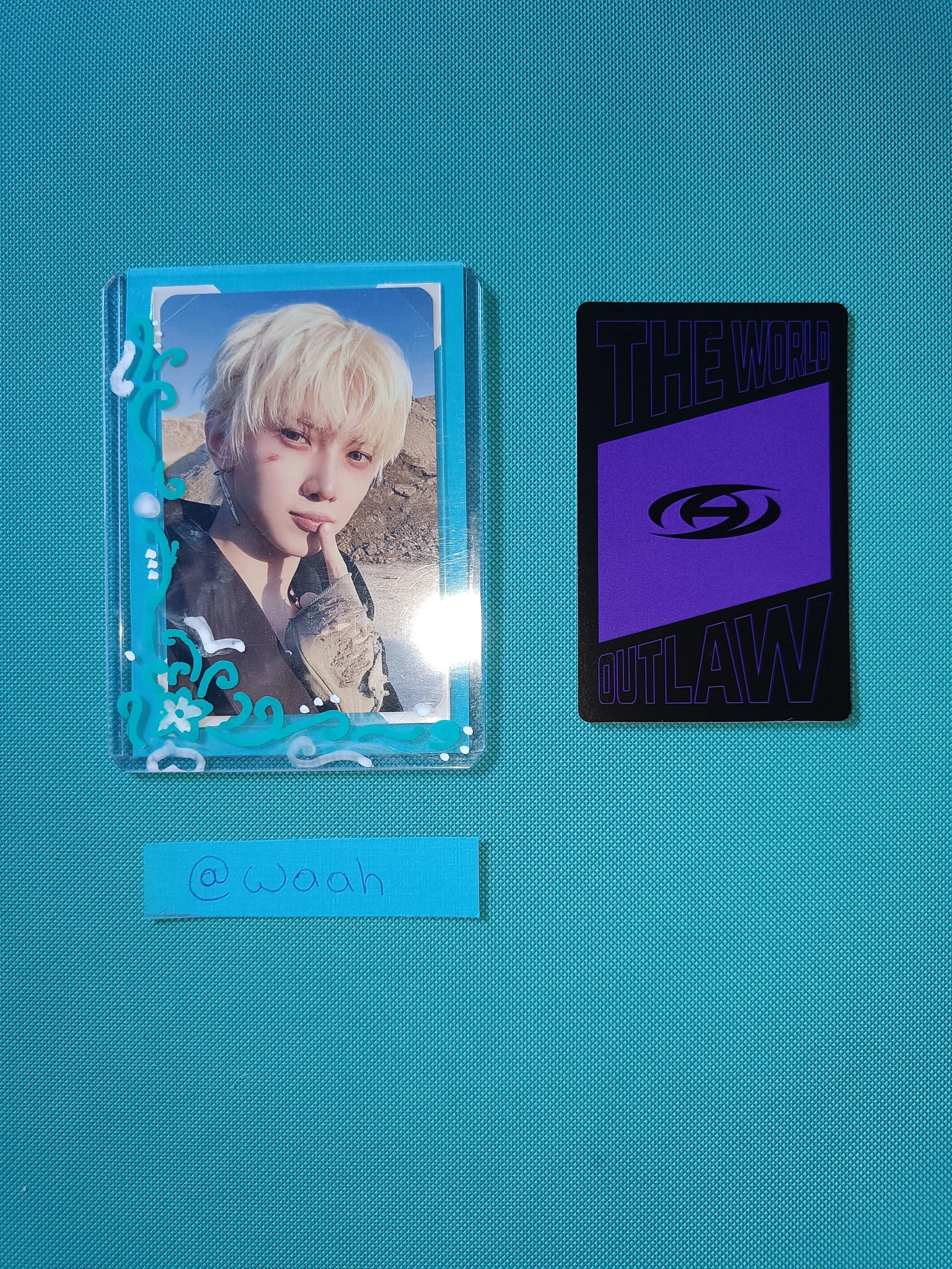ATEEZ ATEEZ - Wooyoung & Yunho - THE WORLD EP.2 : OUTLAW Album album photocard diary version version 3 listing photo 2