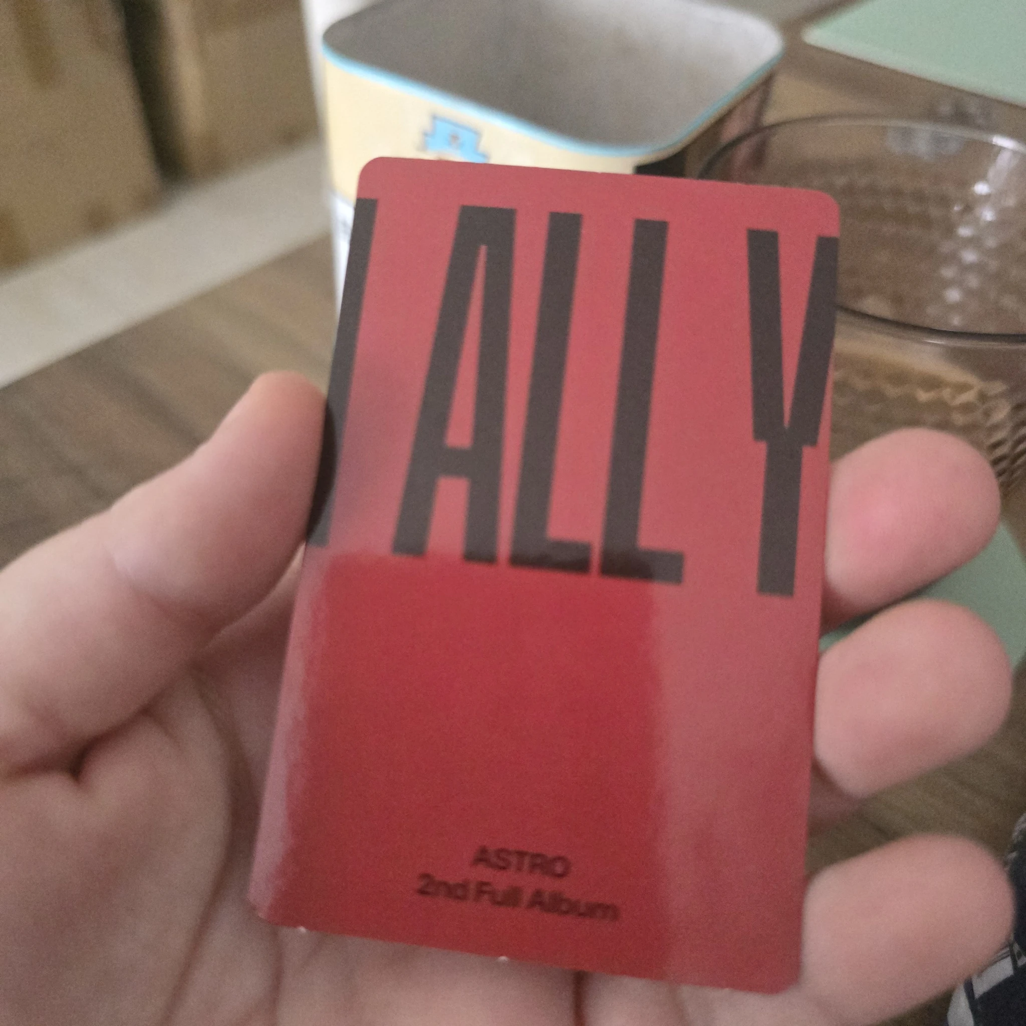 ASTRO Rocky ASTRO - Rocky - All Yours Album album photocard you version A version listing photo 2