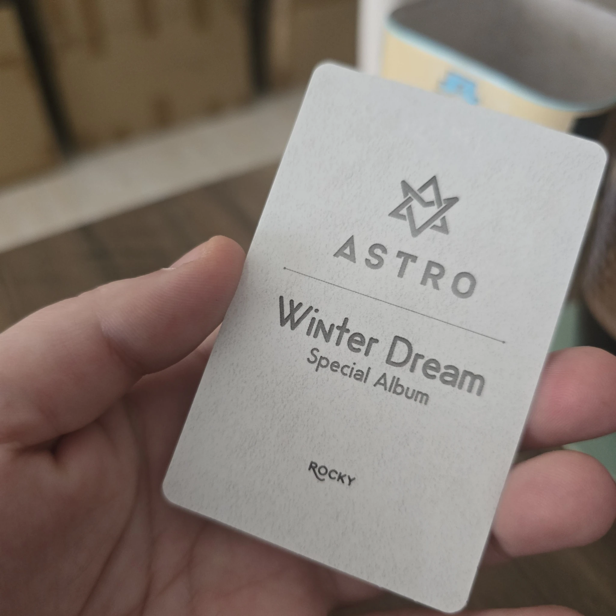 ASTRO Rocky ASTRO - Rocky - Winter Dream Album album photocard listing photo 2