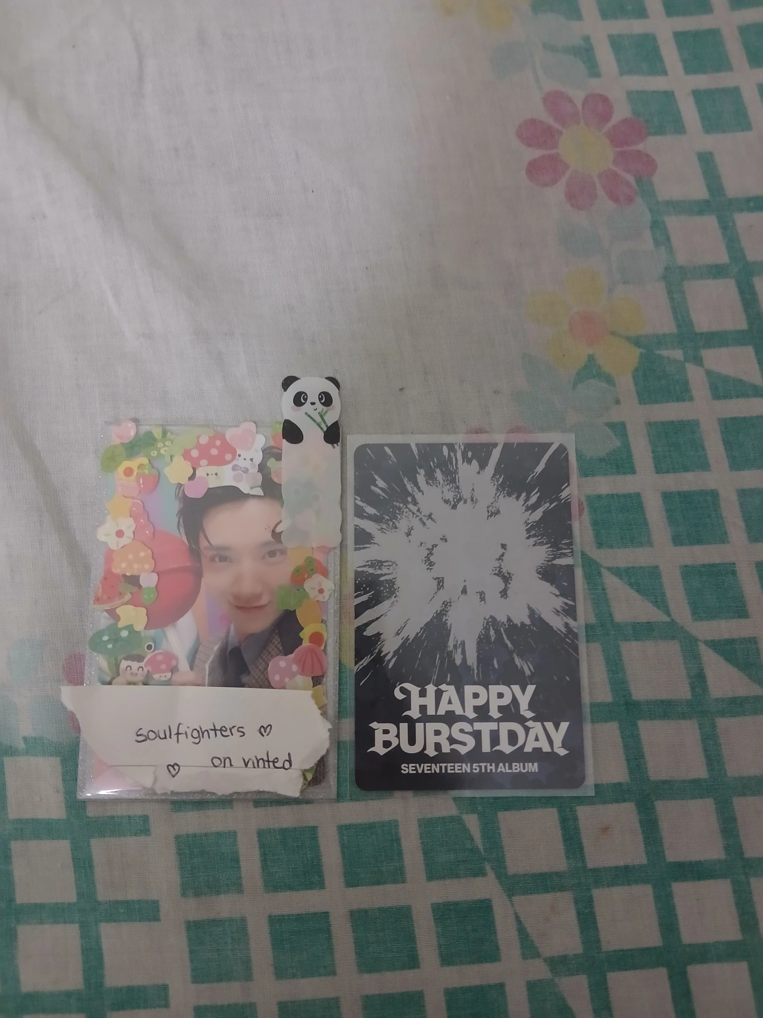 SEVENTEEN S.Coups SEVENTEEN - S.Coups - HAPPY BURSTDAY Album vinyl version listing photo 2