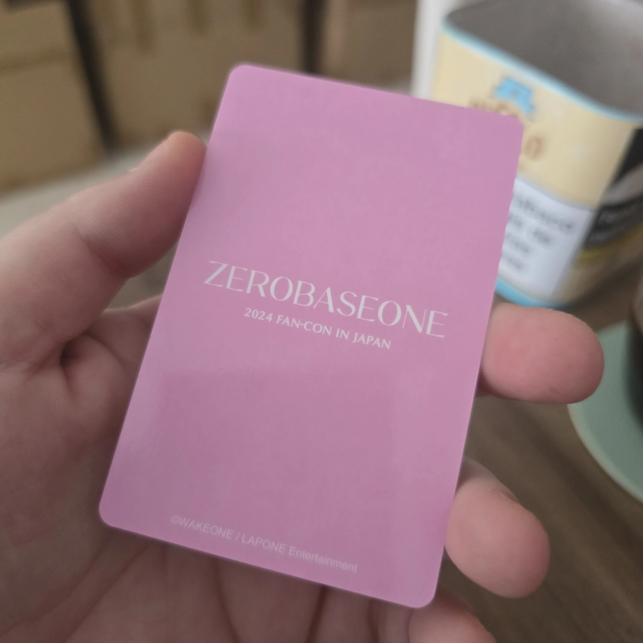 ZEROBASEONE Gyuvin ZEROBASEONE - Gyuvin - 2024 Fan-con in Japan Event trading card listing photo 2