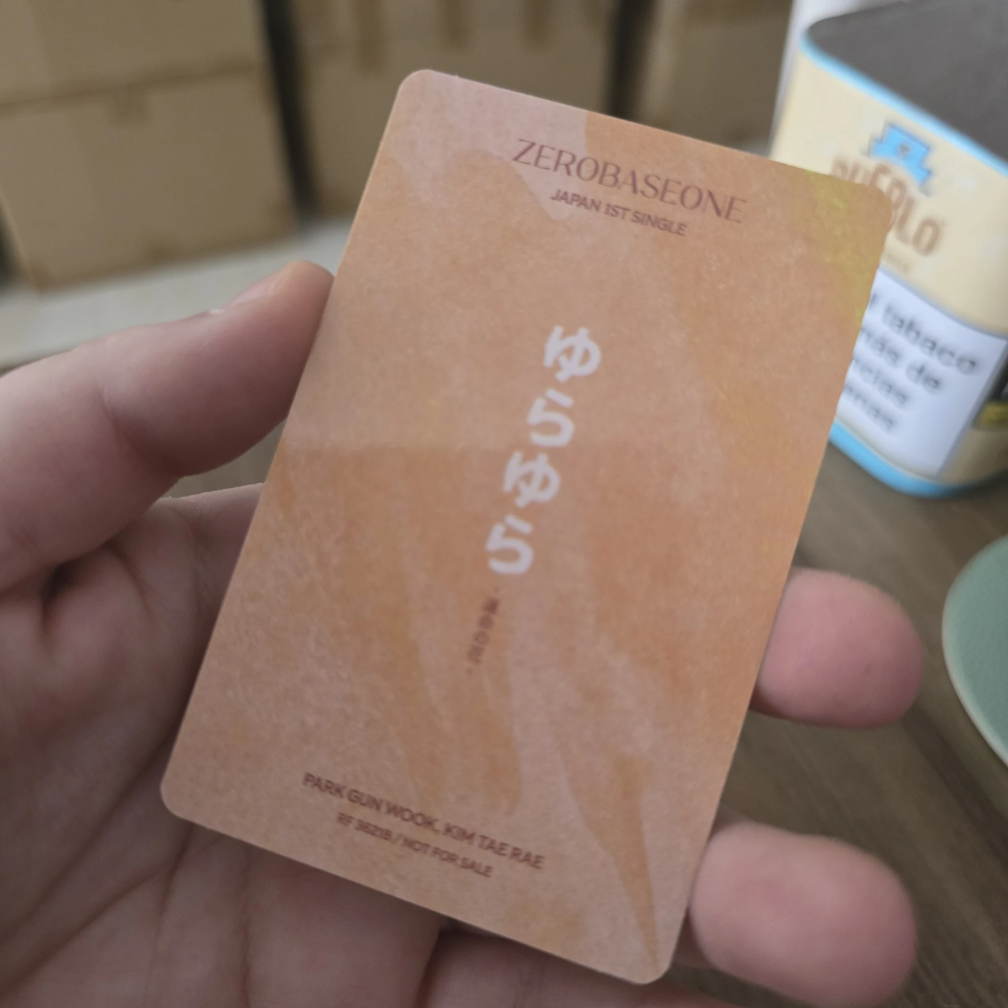 ZEROBASEONE ZEROBASEONE - Gunwook & Taerae - Yura Yura (ゆらゆら -運命の花-) Album album photocard japanese album standard version listing photo 2