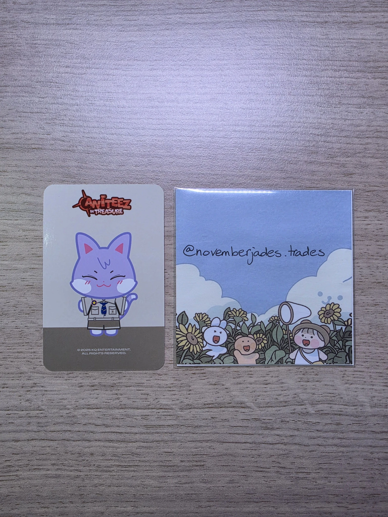 ATEEZ San ATEEZ - San - ANITEEZ IN TREASURE Other merch photocard outfit listing photo 2