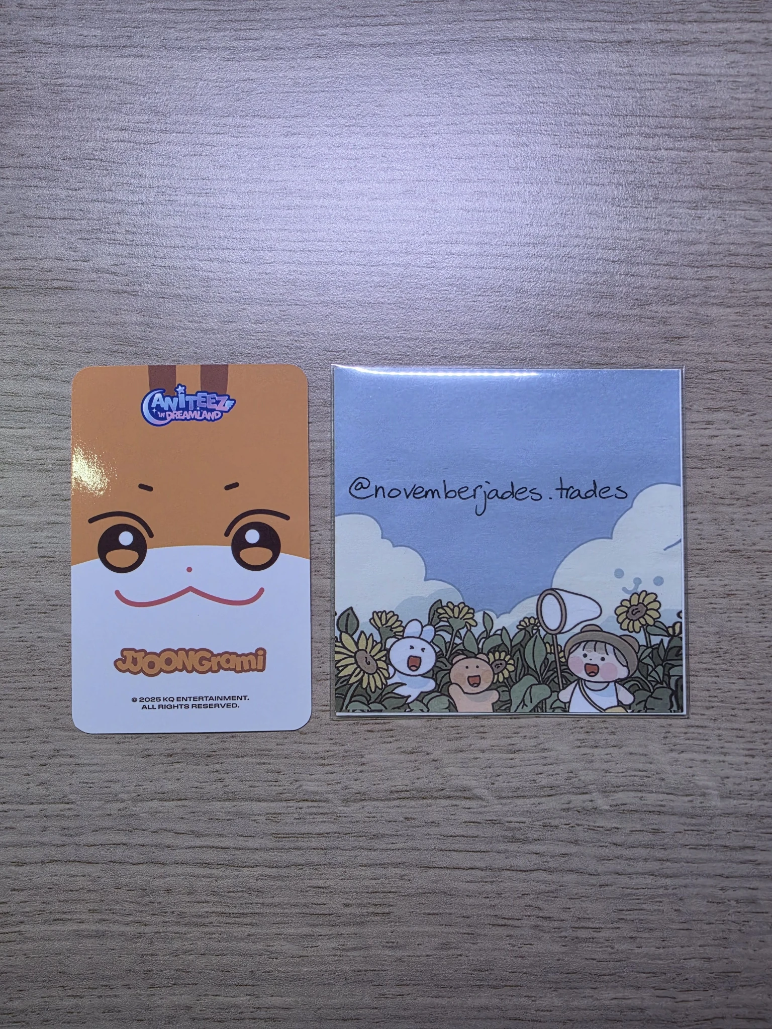 ATEEZ Hongjoong ATEEZ - Hongjoong - ANITEEZ IN DREAMLAND Other merch photocard mini face keyring listing photo 2