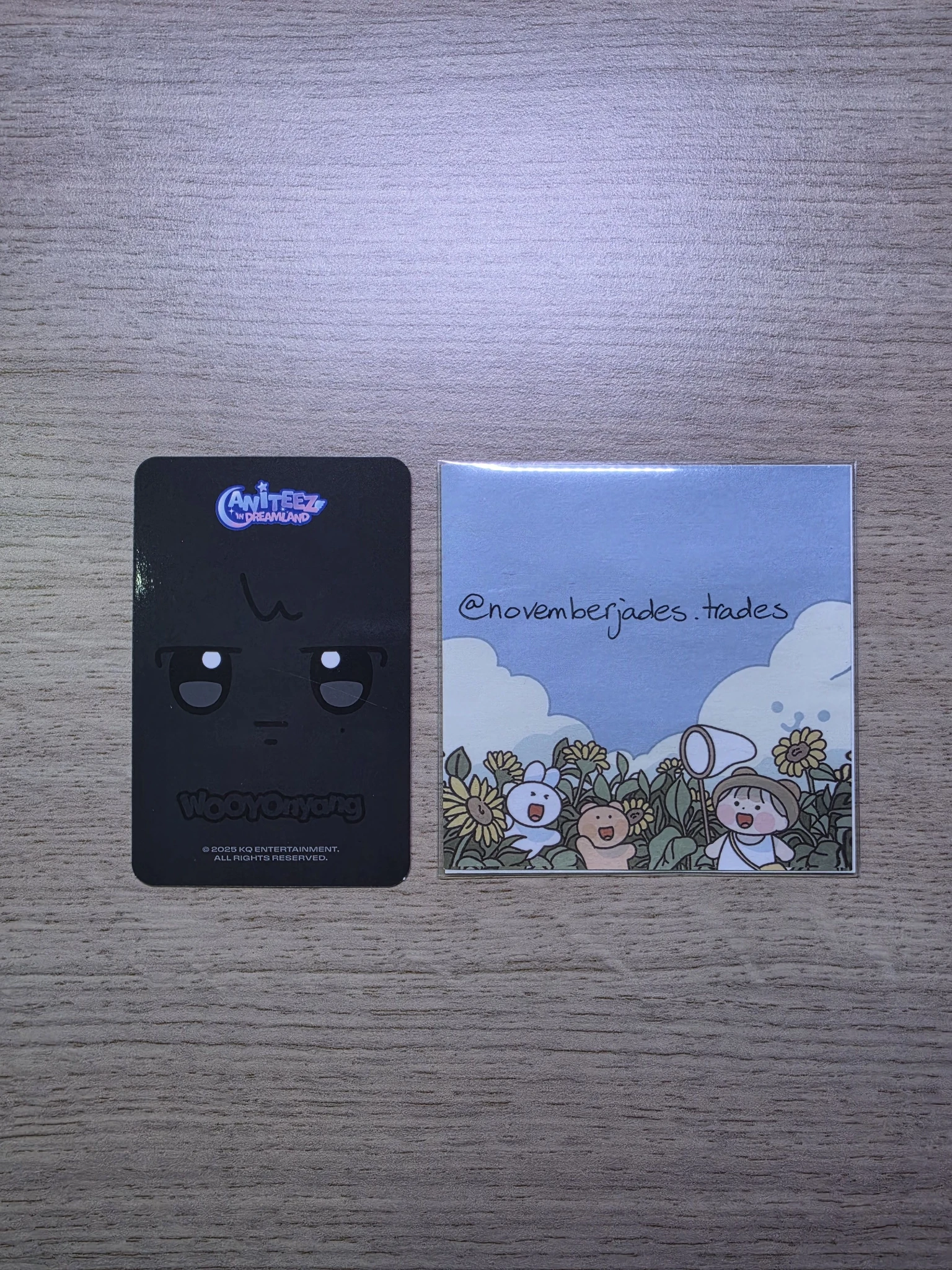 ATEEZ Wooyoung ATEEZ - Wooyoung - ANITEEZ IN DREAMLAND Other face keyring listing photo 2