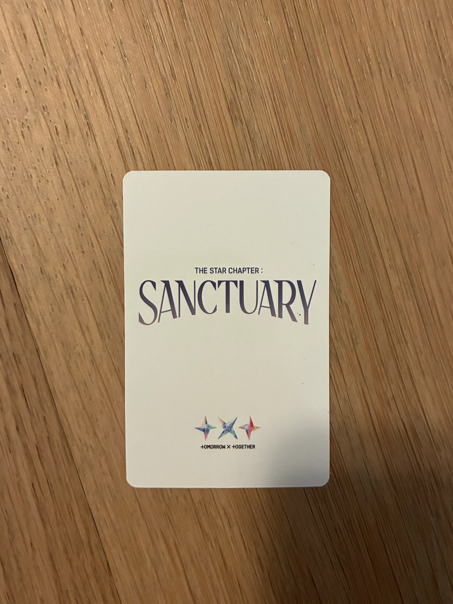 TOMORROW X TOGETHER Soobin TOMORROW X TOGETHER - Soobin - The Star Chapter: Sanctuary Album album photocard listing photo 2