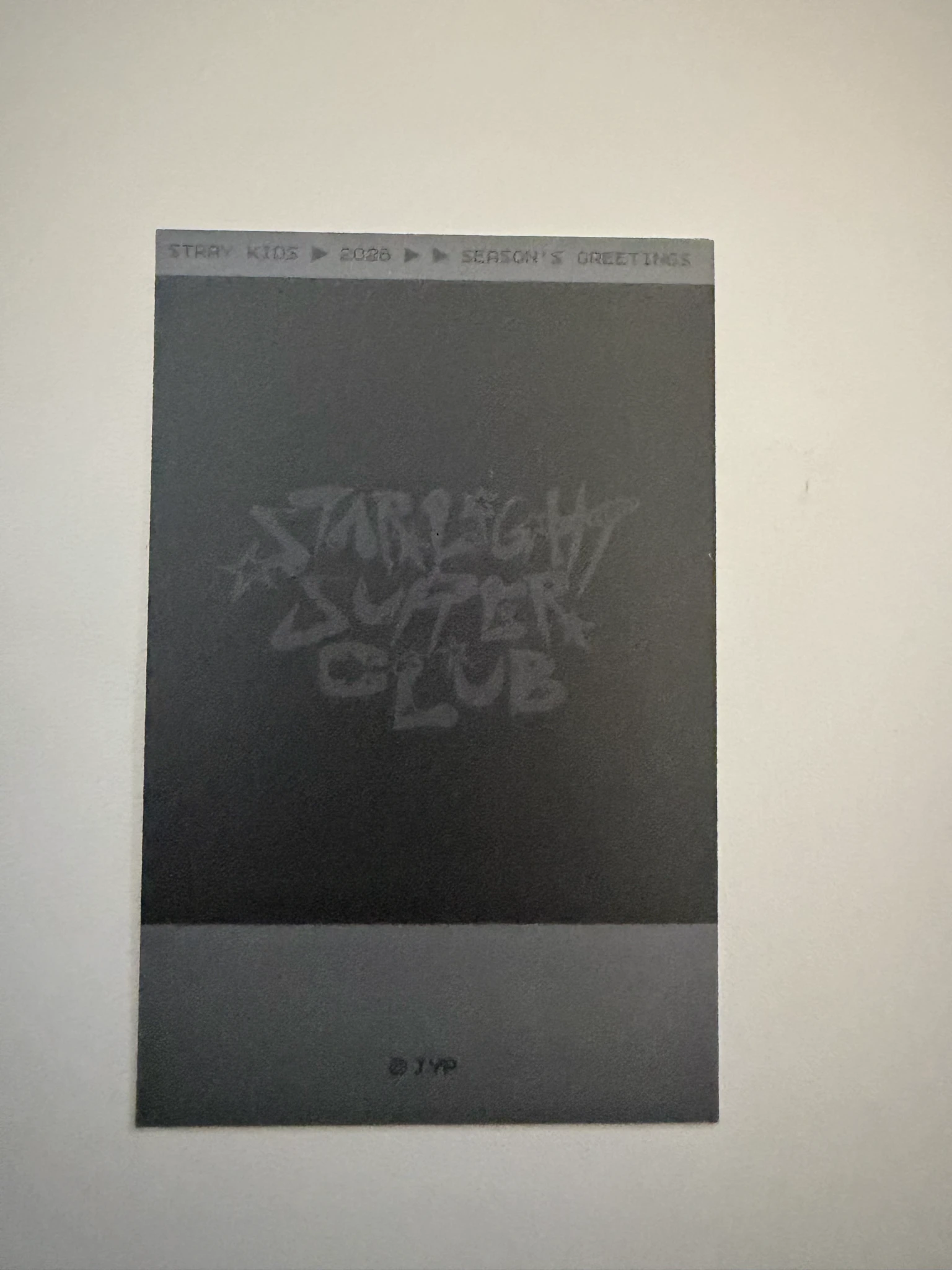 Stray Kids I.N Stray Kids - I.N - 2026 Season's Greetings - Starlight Supper Club Other polaroid polaroid set listing photo 2