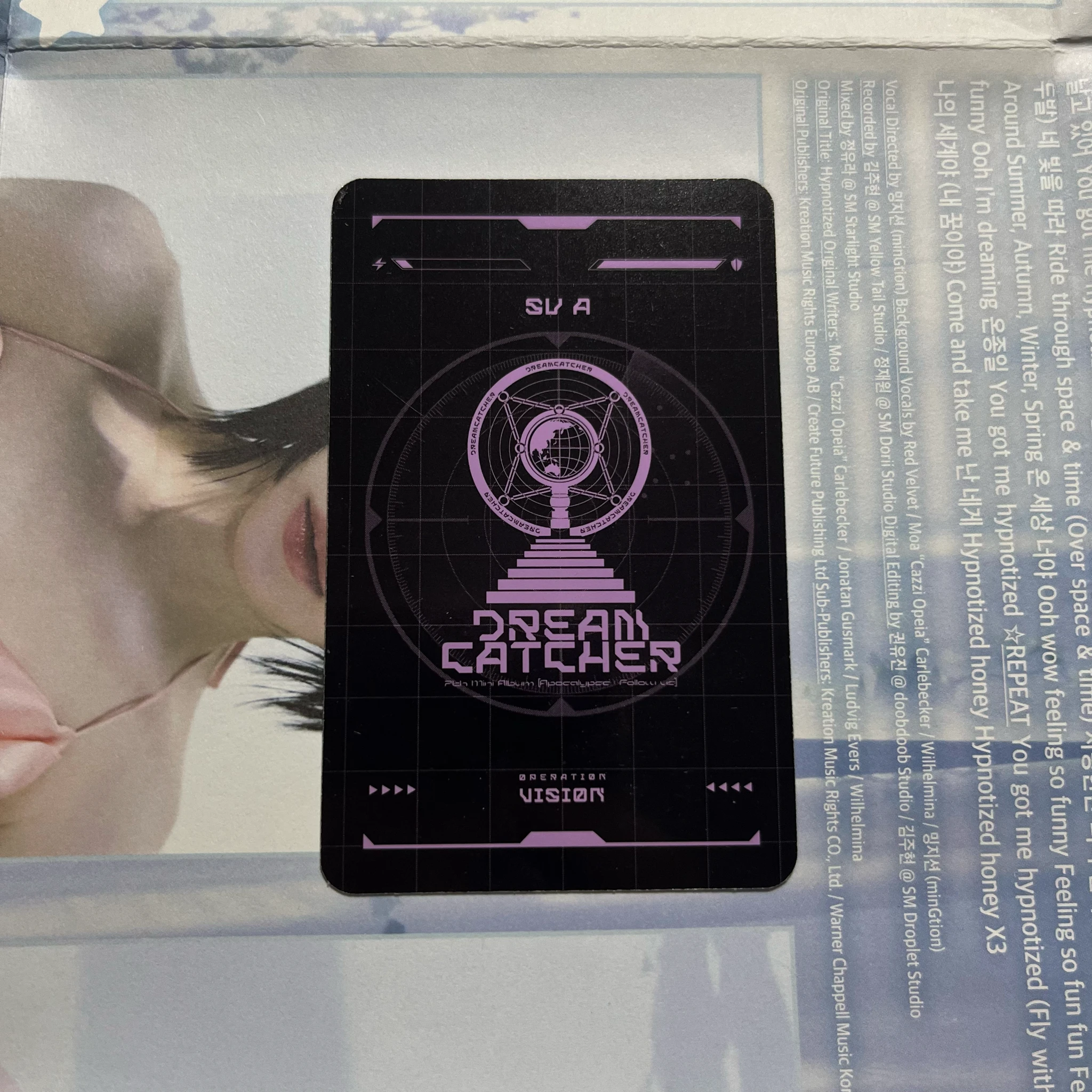 Dreamcatcher SuA Dreamcatcher - SuA - Apocalypse : Follow Us Album platform version album photocard listing photo 2