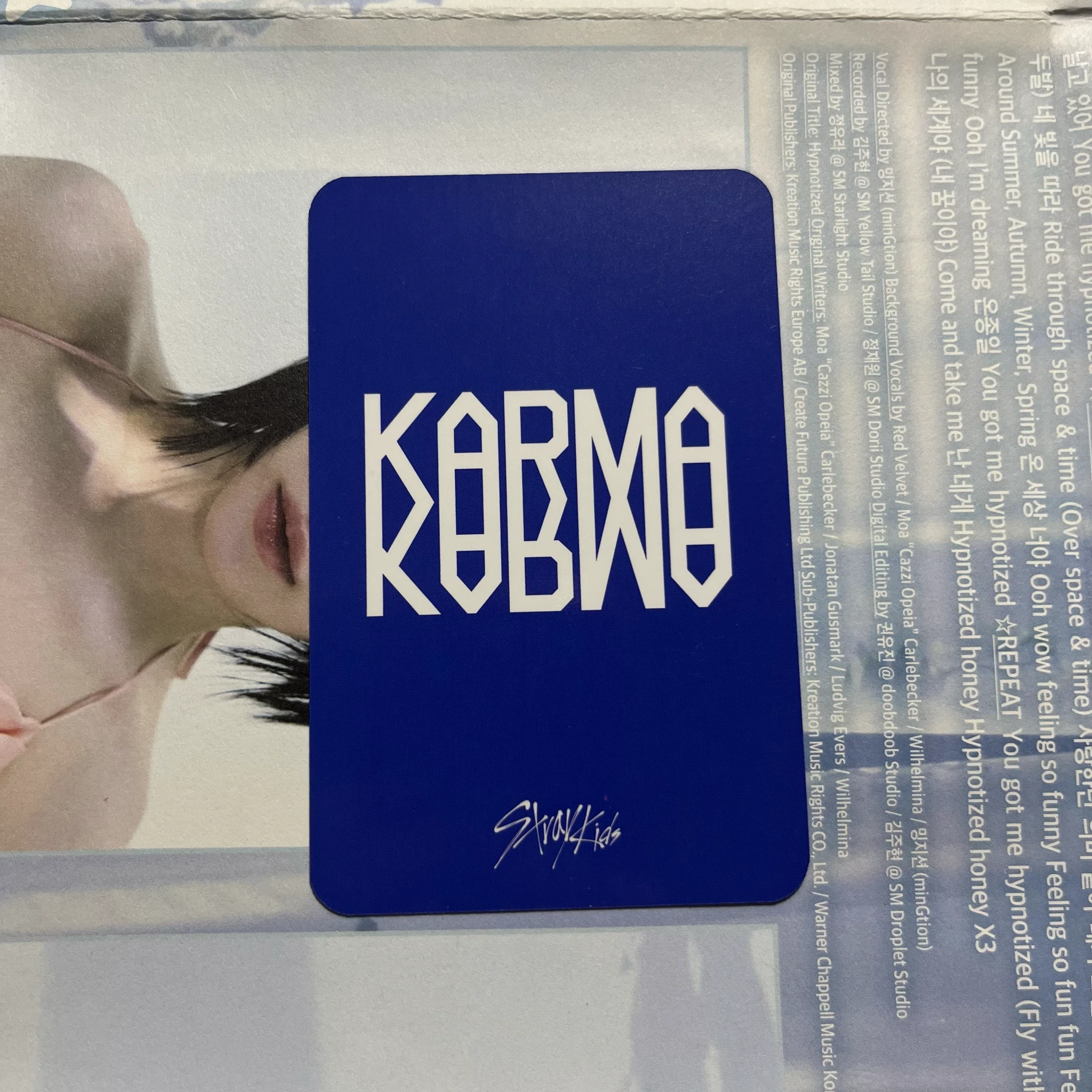 Stray Kids HAN Stray Kids - HAN - KARMA Album pre-order benefit music korea listing photo 2