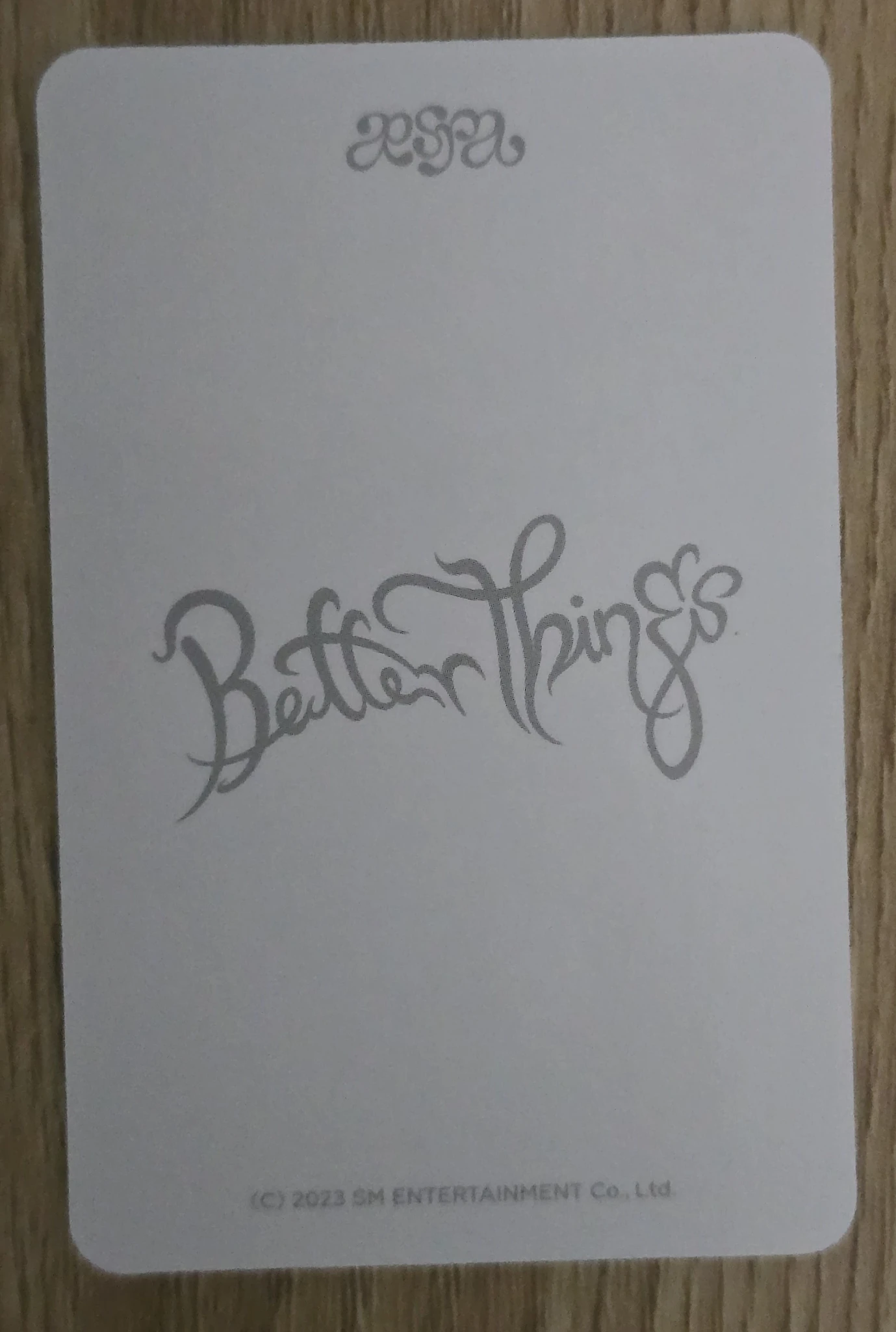 aespa Giselle aespa - Giselle - Better Things Album A version merch photocard trading card listing photo 2