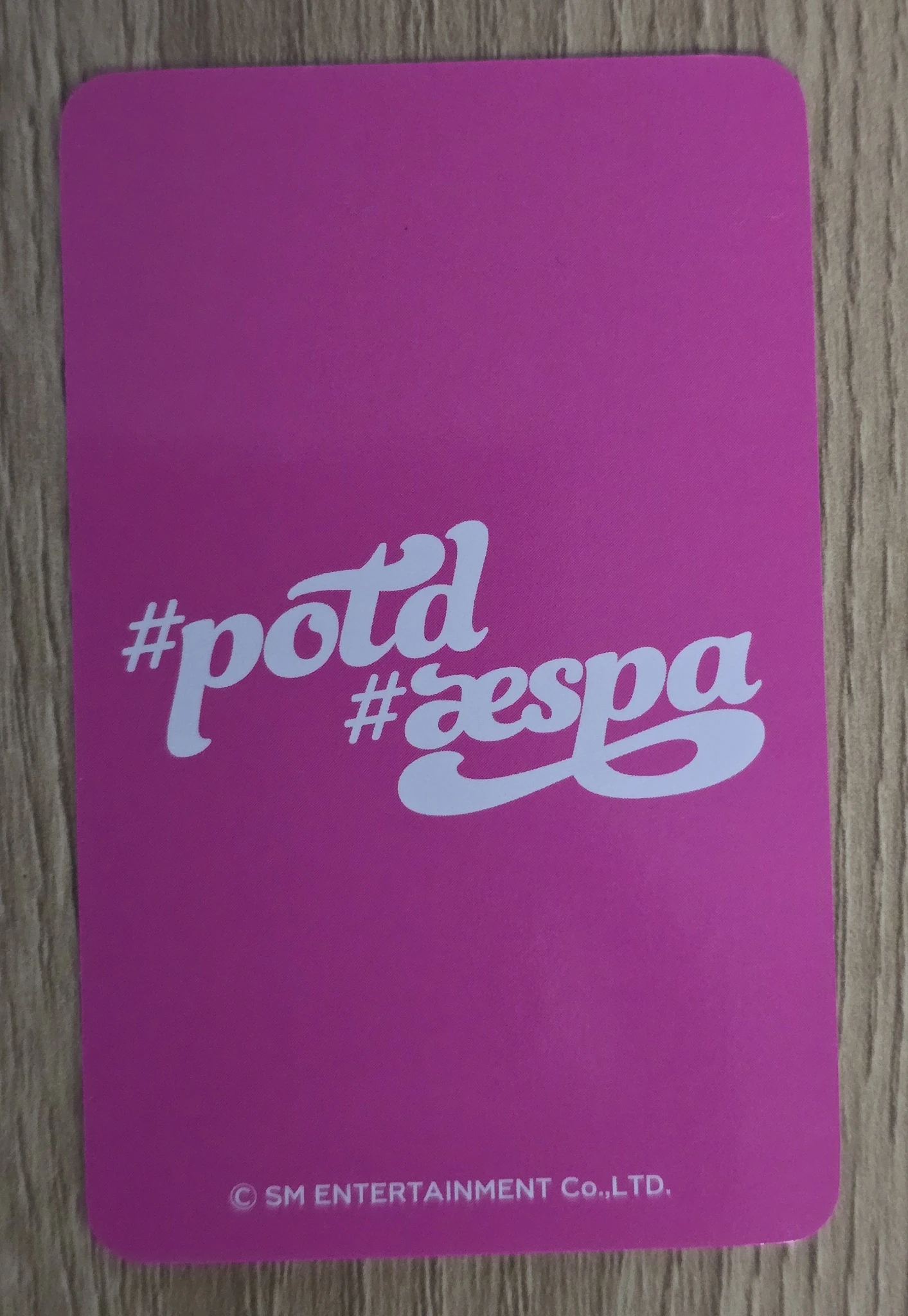 aespa Ningning aespa - Ningning - #potd (All) Event japan pop-up store trading card listing photo 2