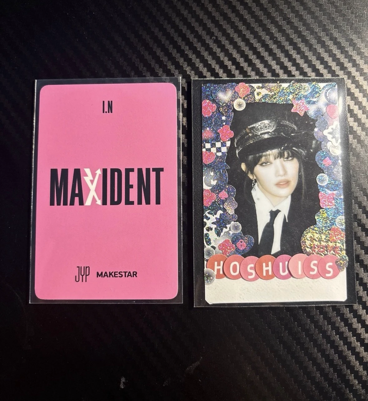 Stray Kids I.N Stray Kids - I.N - Maxident Album pre-order benefit (pob) makestar holographic (hologram) listing photo 2