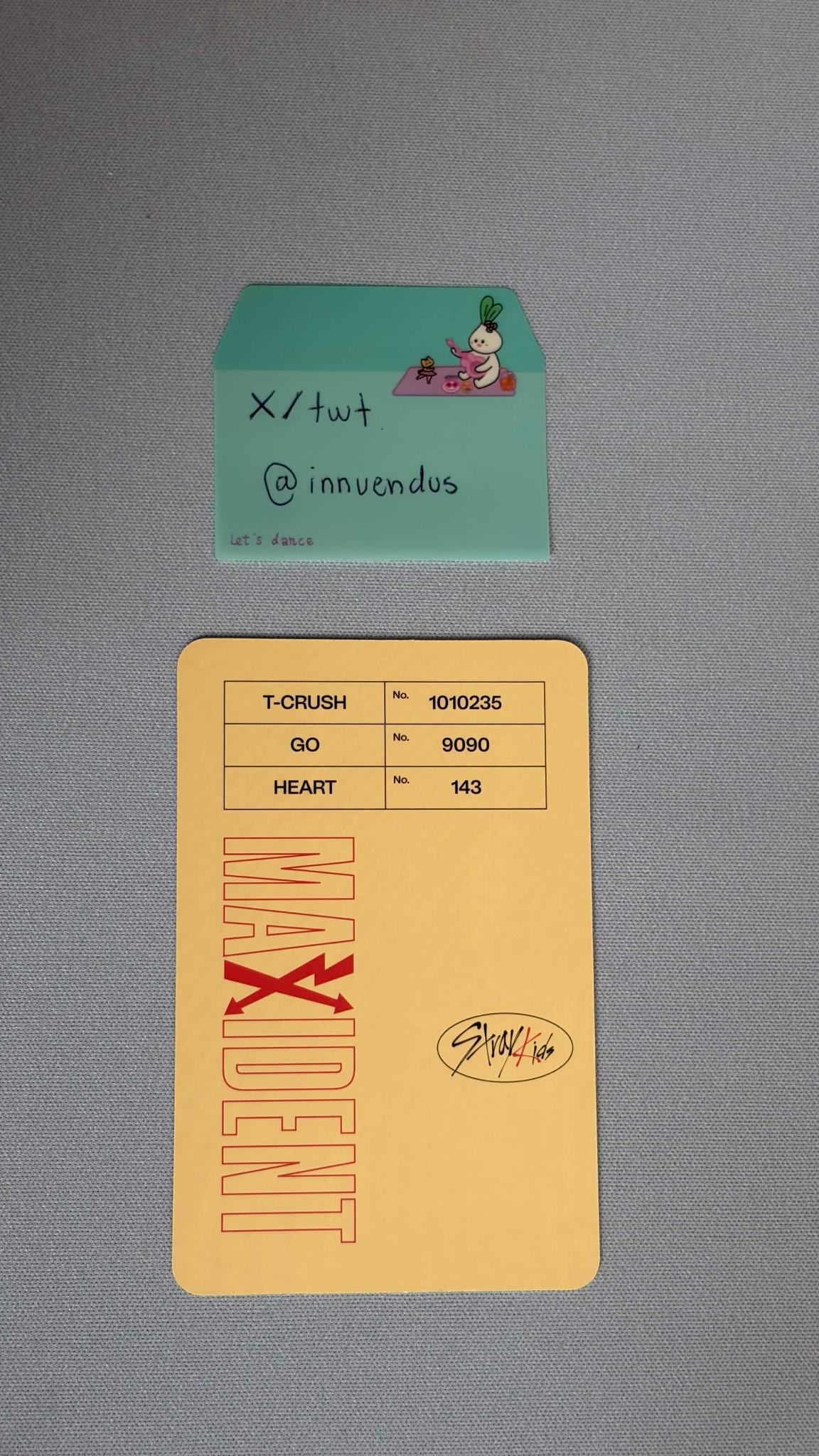 Stray Kids HAN Stray Kids - HAN - Maxident Album paper case version listing photo 2