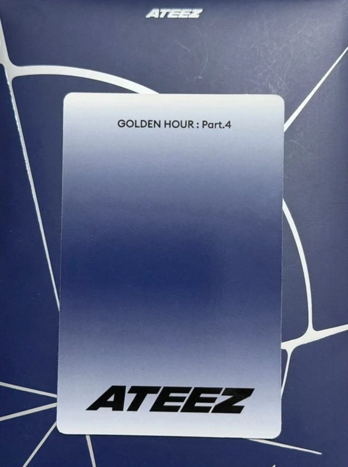 ATEEZ San ATEEZ - San - Golden Hour : Part.4 Album album photocard poca album listing photo 2
