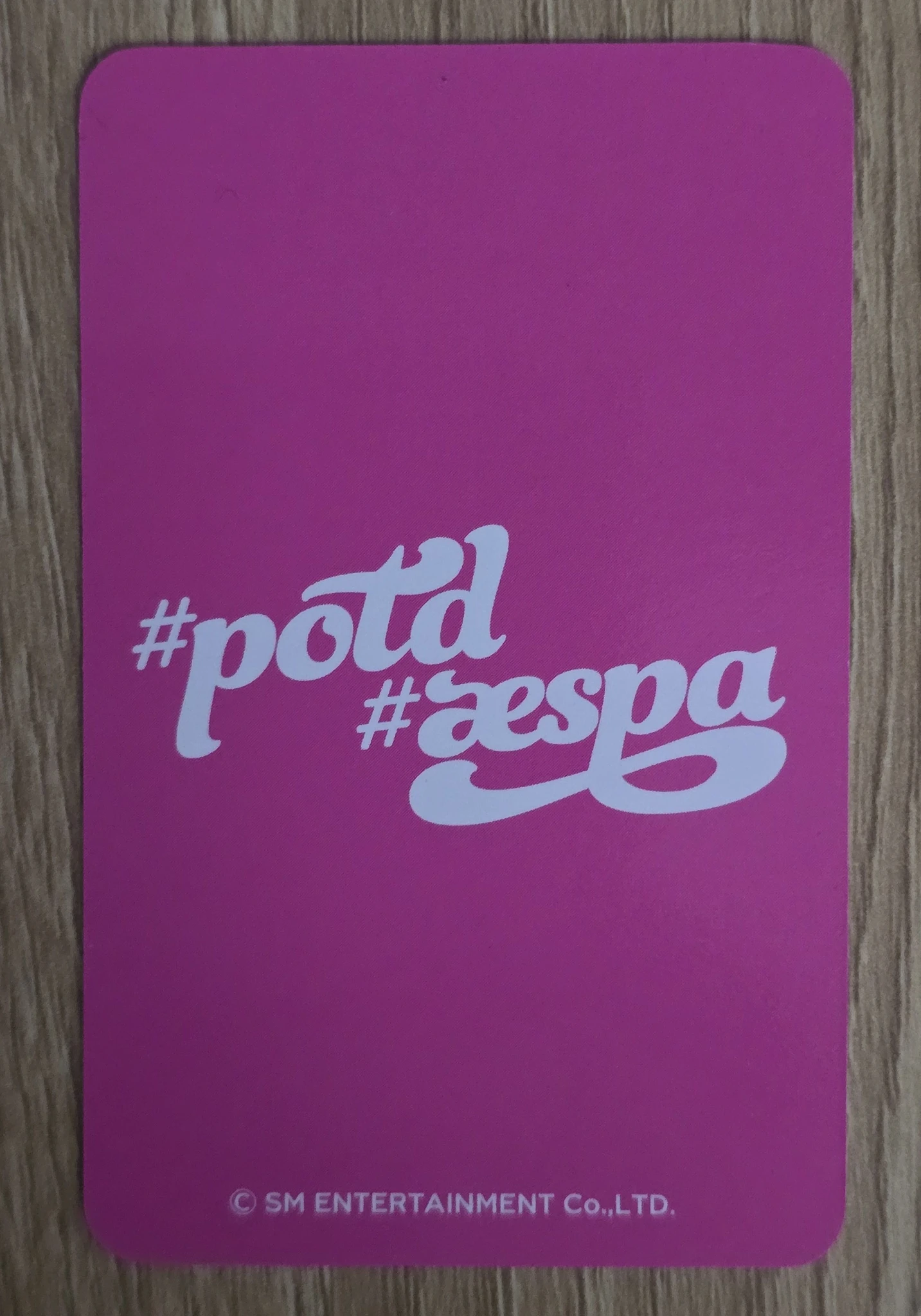 aespa Karina aespa - Karina - #potd (All) Event merch photocard trading card japan listing photo 2