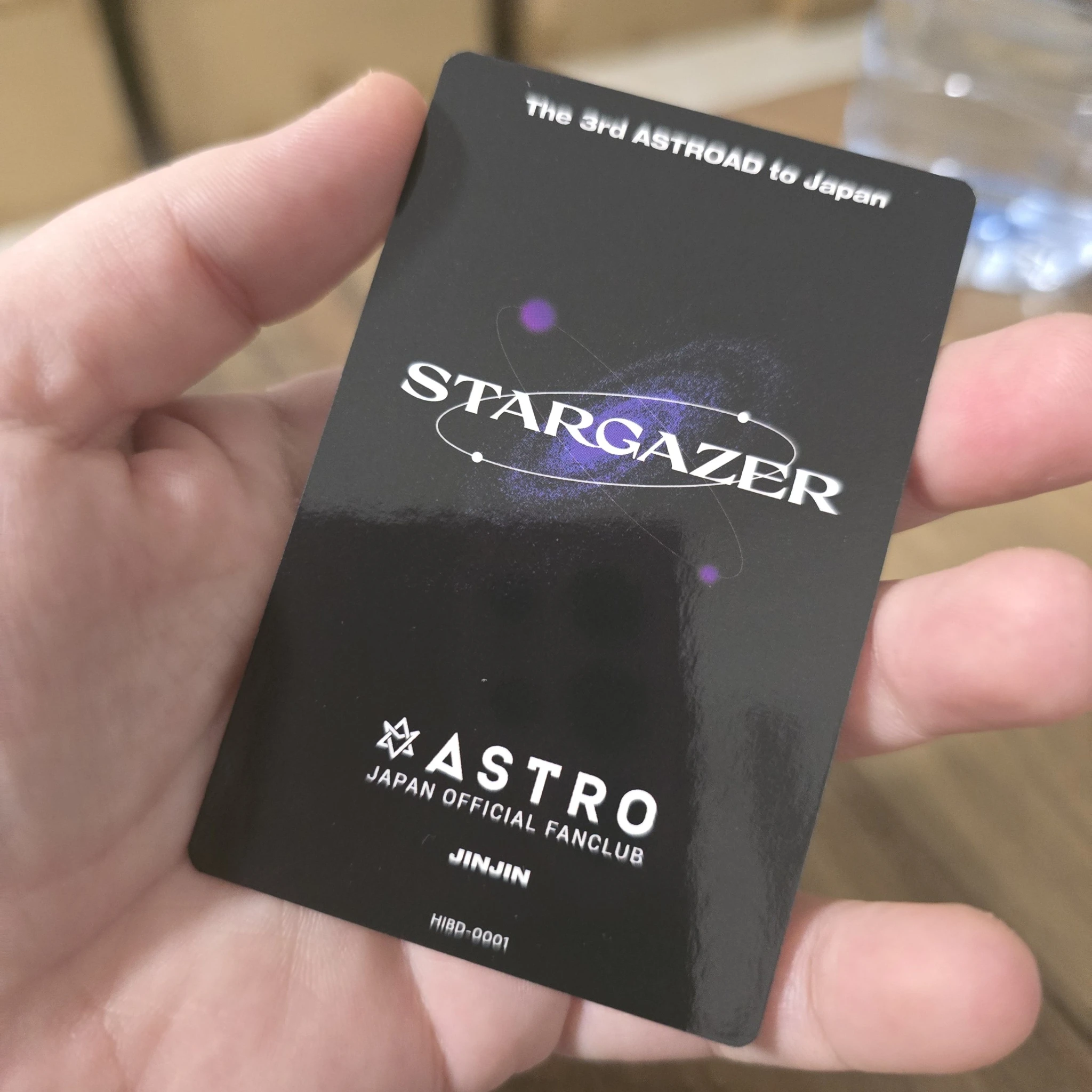 ASTRO JinJin ASTRO - JinJin - The 3rd ASTROAD to Japan [STARGAZER] (Blu-Ray) Other jpfc (japan fanclub) fanclub version pob (pre-order benefit) photocard set listing photo 2