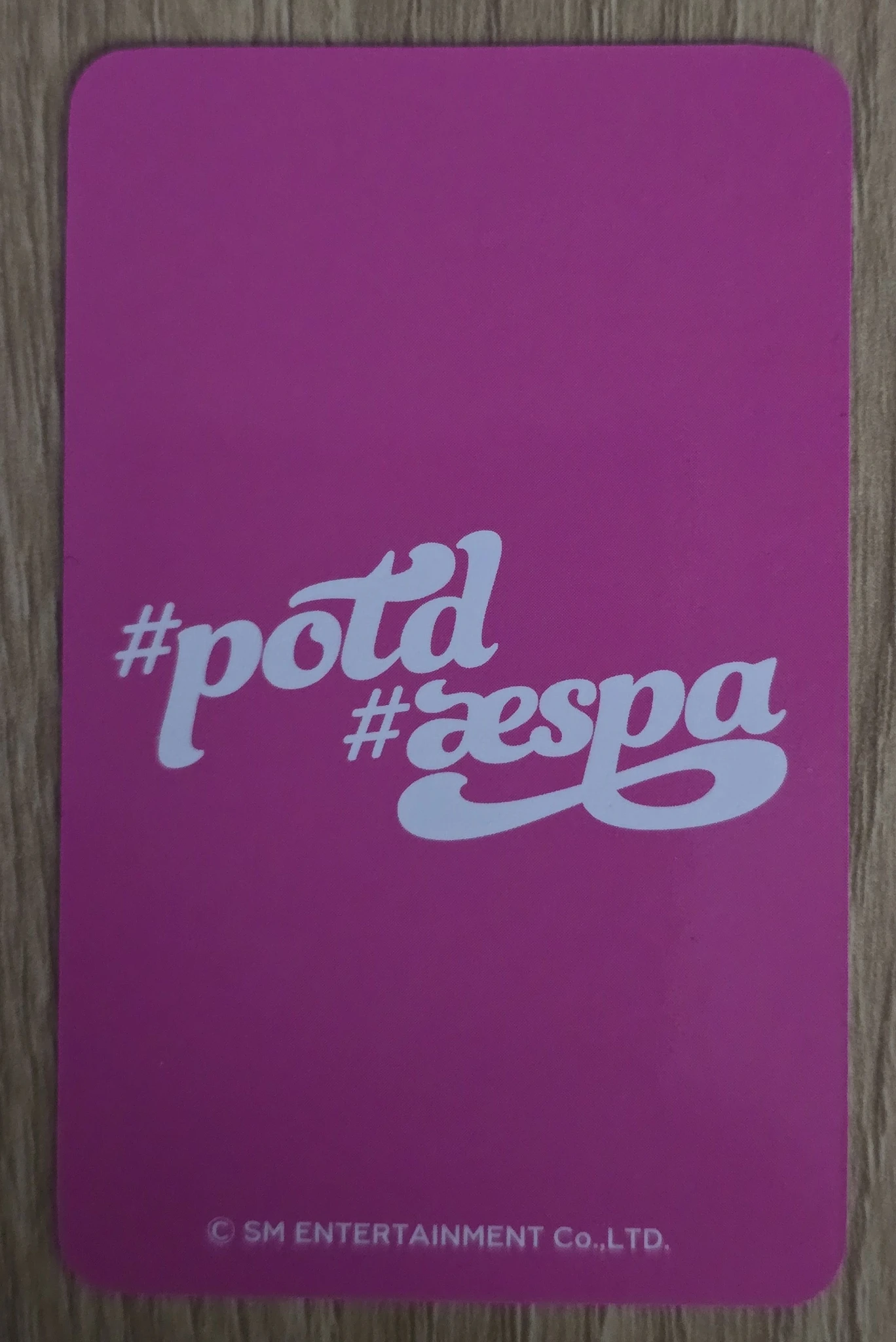 aespa Winter aespa - Winter - #potd (All) Event merch photocard pop-up store trading card japan listing photo 2