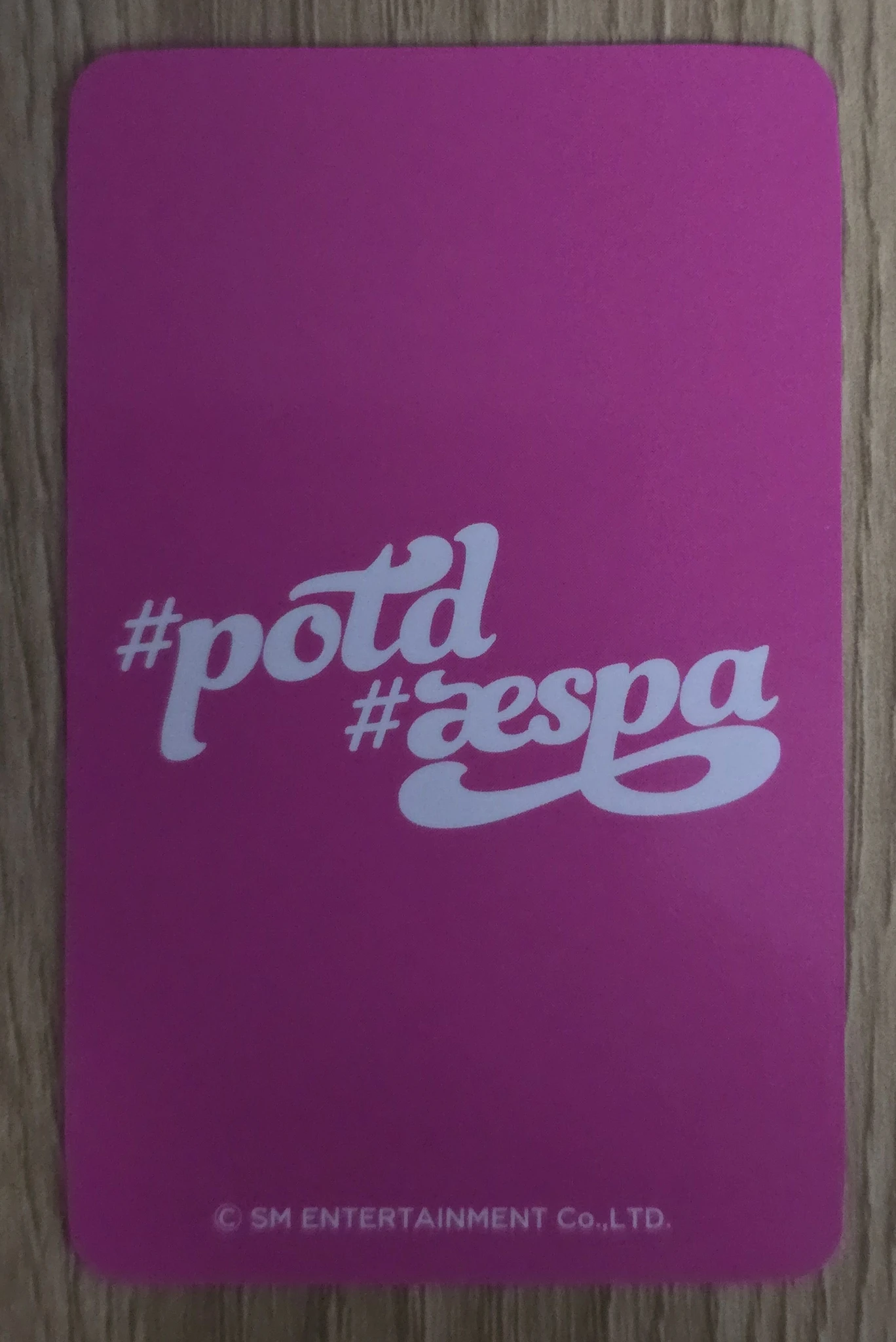 aespa Winter aespa - Winter - #potd (All) Event merch photocard pop-up store trading card japan listing photo 2