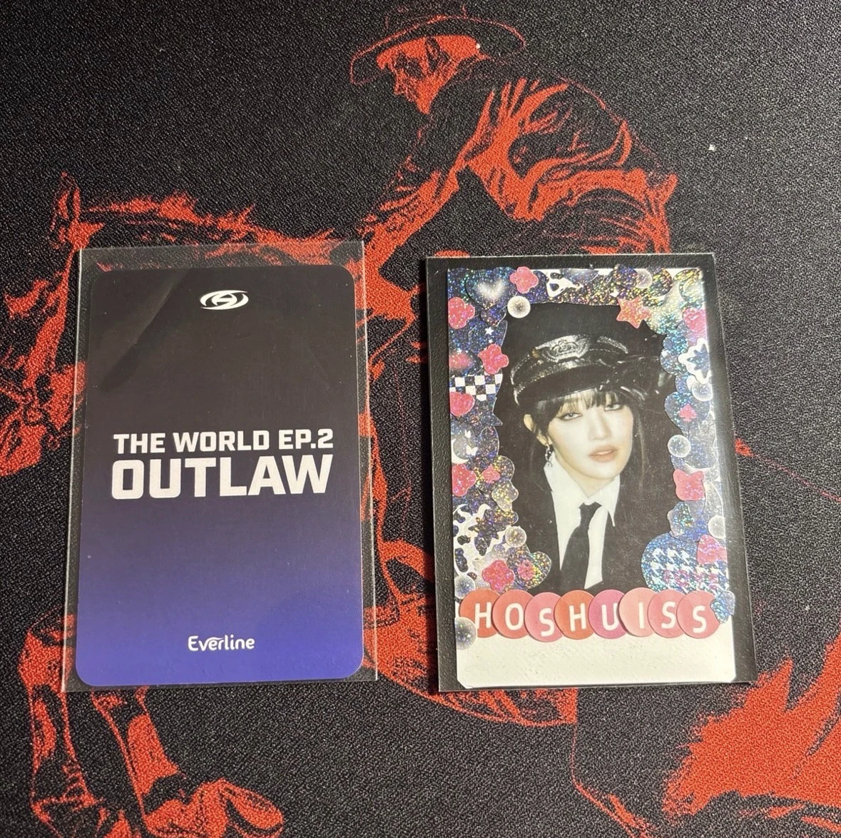 ATEEZ Jongho ATEEZ - Jongho - THE WORLD EP.2 : OUTLAW Album everline round 1 pob (pre-order benefit) listing photo 2